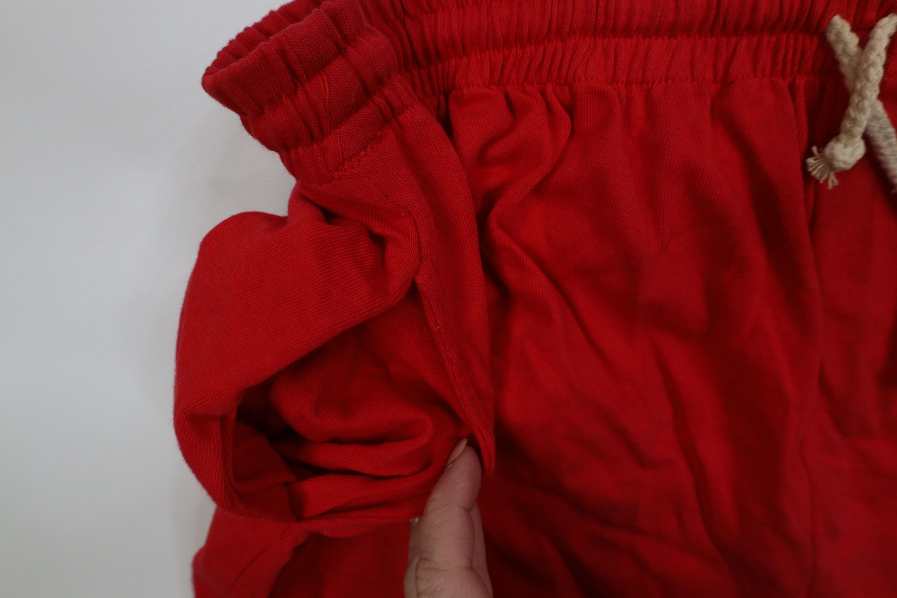 Vintage Deadstock Vintage 90s Streetwear Above Knee Shorts Red Size US 34 / EU 50 - 7 Thumbnail