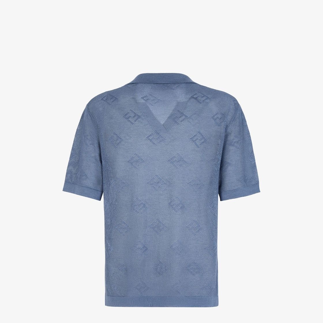 Fendi o1s1wg111025 Polo Shirt in Blue Size US L / EU 52-54 / 3 - 2 Thumbnail