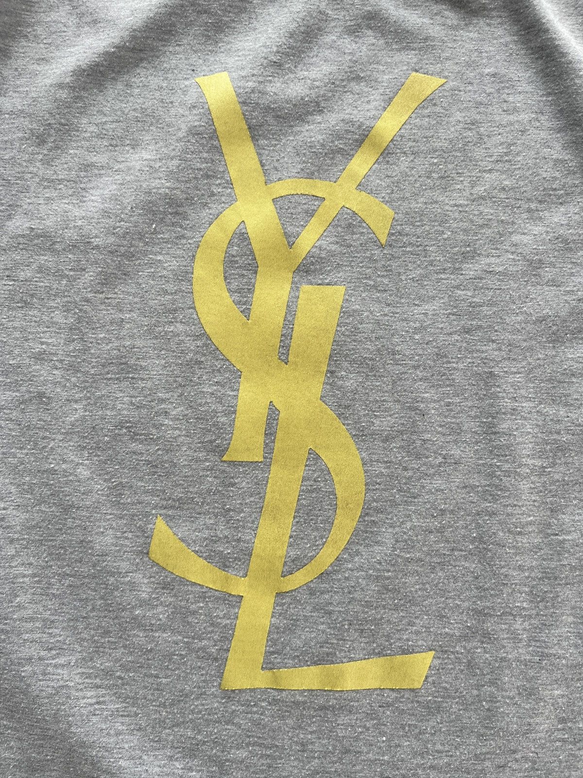 Yves Saint Laurent Vintage YVES SAINT LAURENT Tee YSL Big Logo France Paris Size US S / EU 44-46 / 1 - 6 Thumbnail