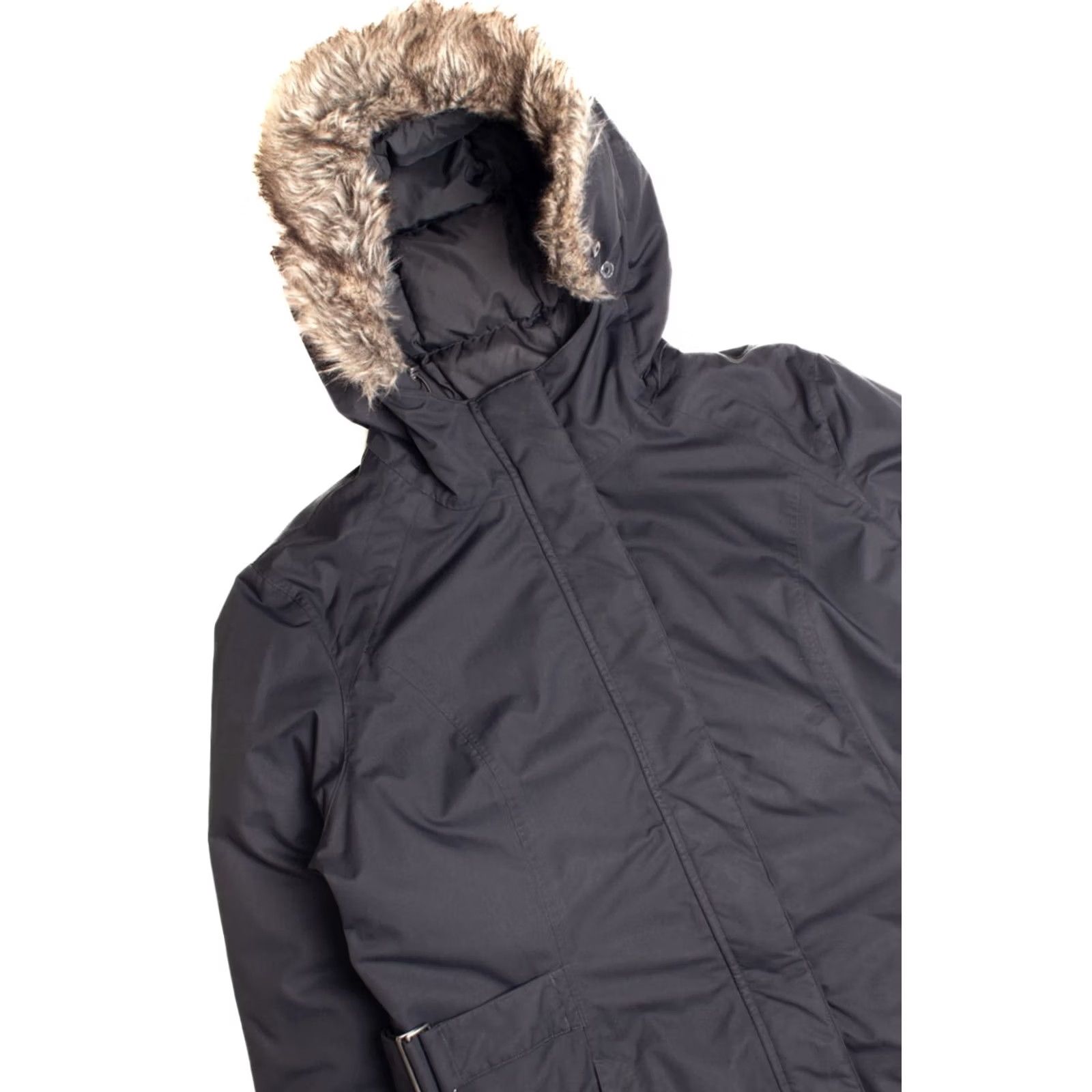 Vintage VINTAGE Eddie Bauer X-Large Black Winter Coat Faux Fur Hooded Parka Size US XL / EU 56 / 4 - 2 Thumbnail