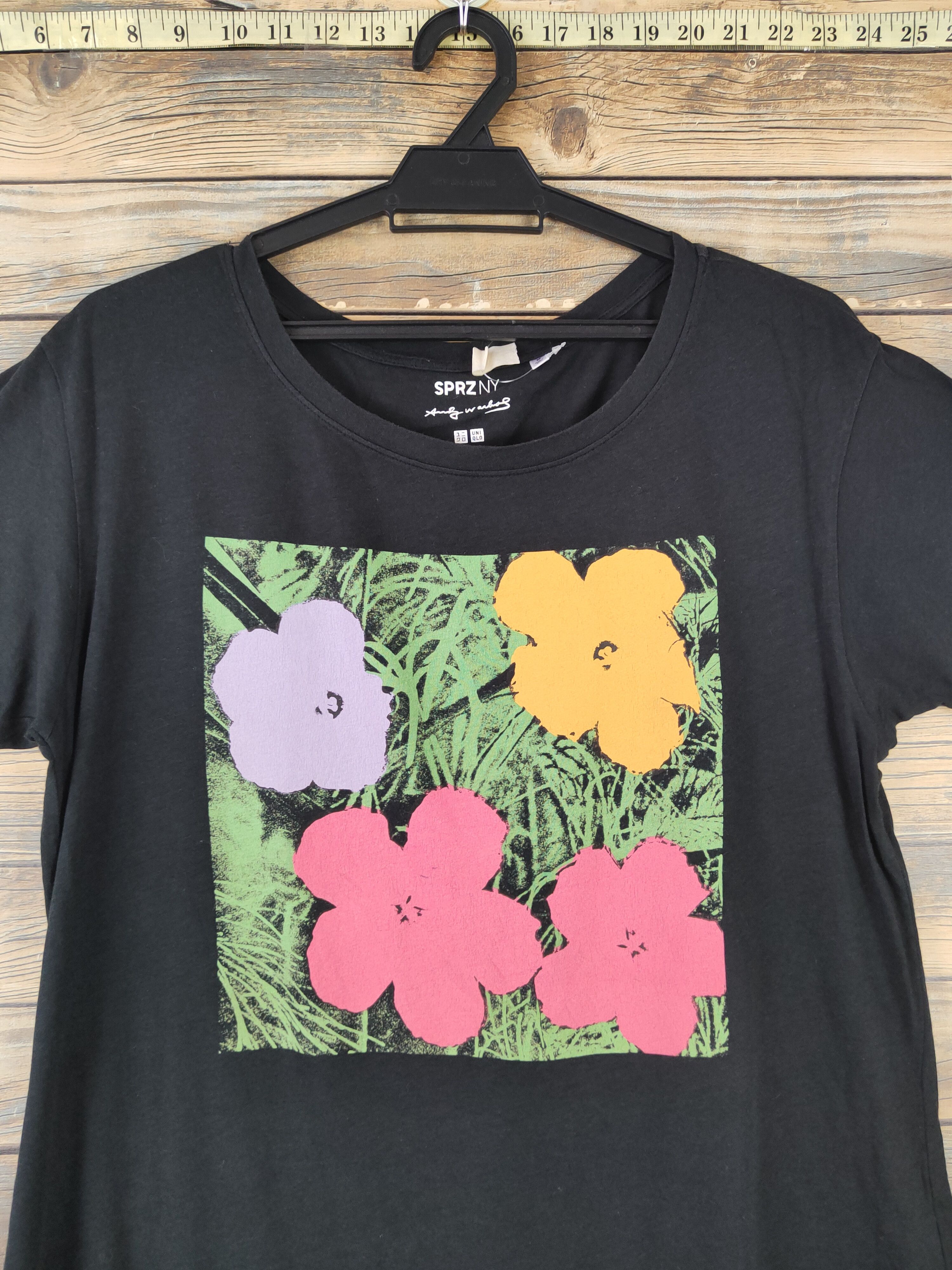 Japanese Brand DL Uniqlo Black Short Sleeve T-shirt #616 Size M / US 6-8 / IT 42-44 - 2 Thumbnail