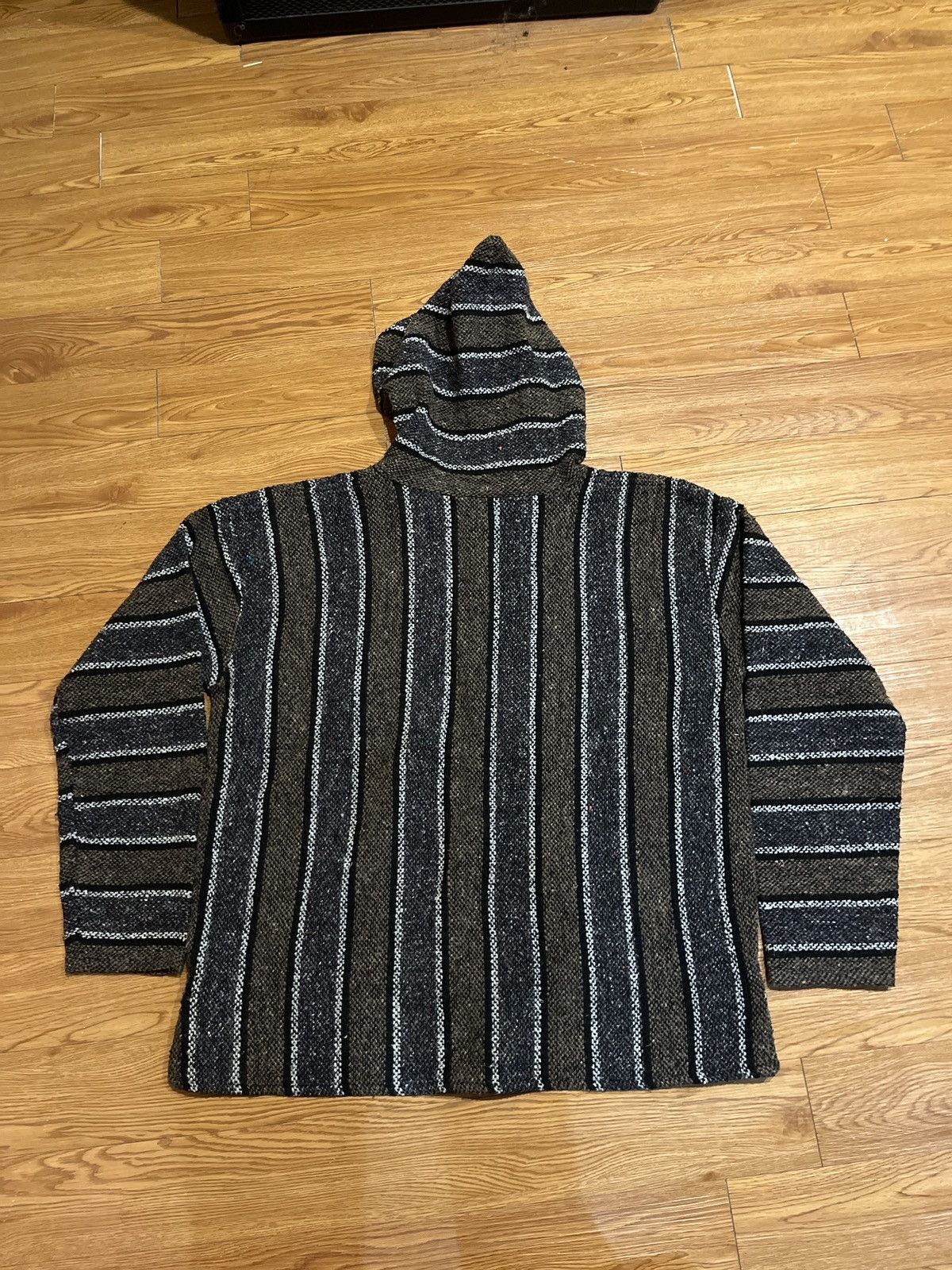 Vintage vintage 90’s blue and brown drug rug Size US L / EU 52-54 / 3 - 2 Thumbnail