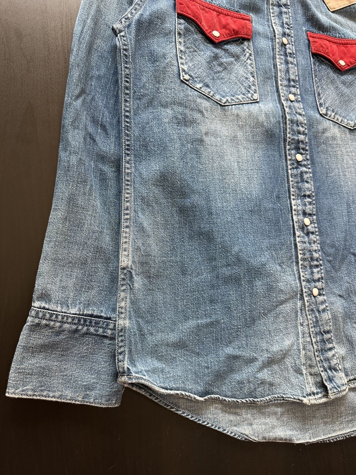 Visvim Visvim Denim Western Shirt – Made in Japan – Size 1 Size US S / EU 44-46 / 1 - 3 Thumbnail