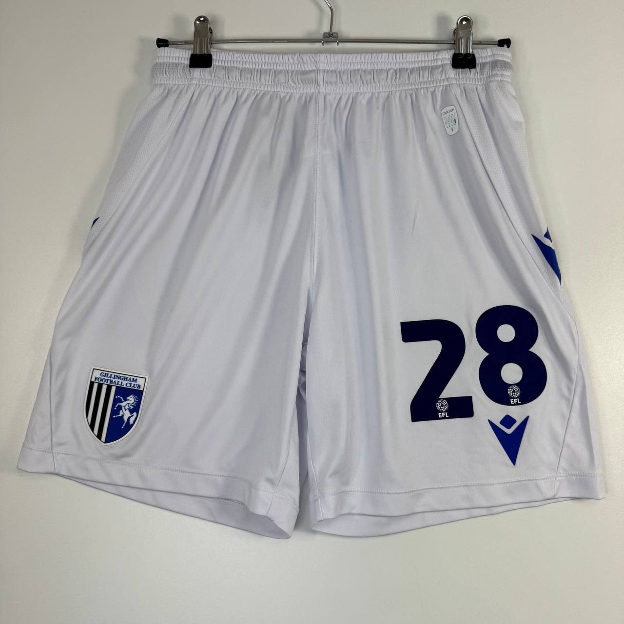 Macron Macron Gillingham FC 2023 2024 Shorts #28 Size M Size US 34 / EU 50 - 1 Thumbnail