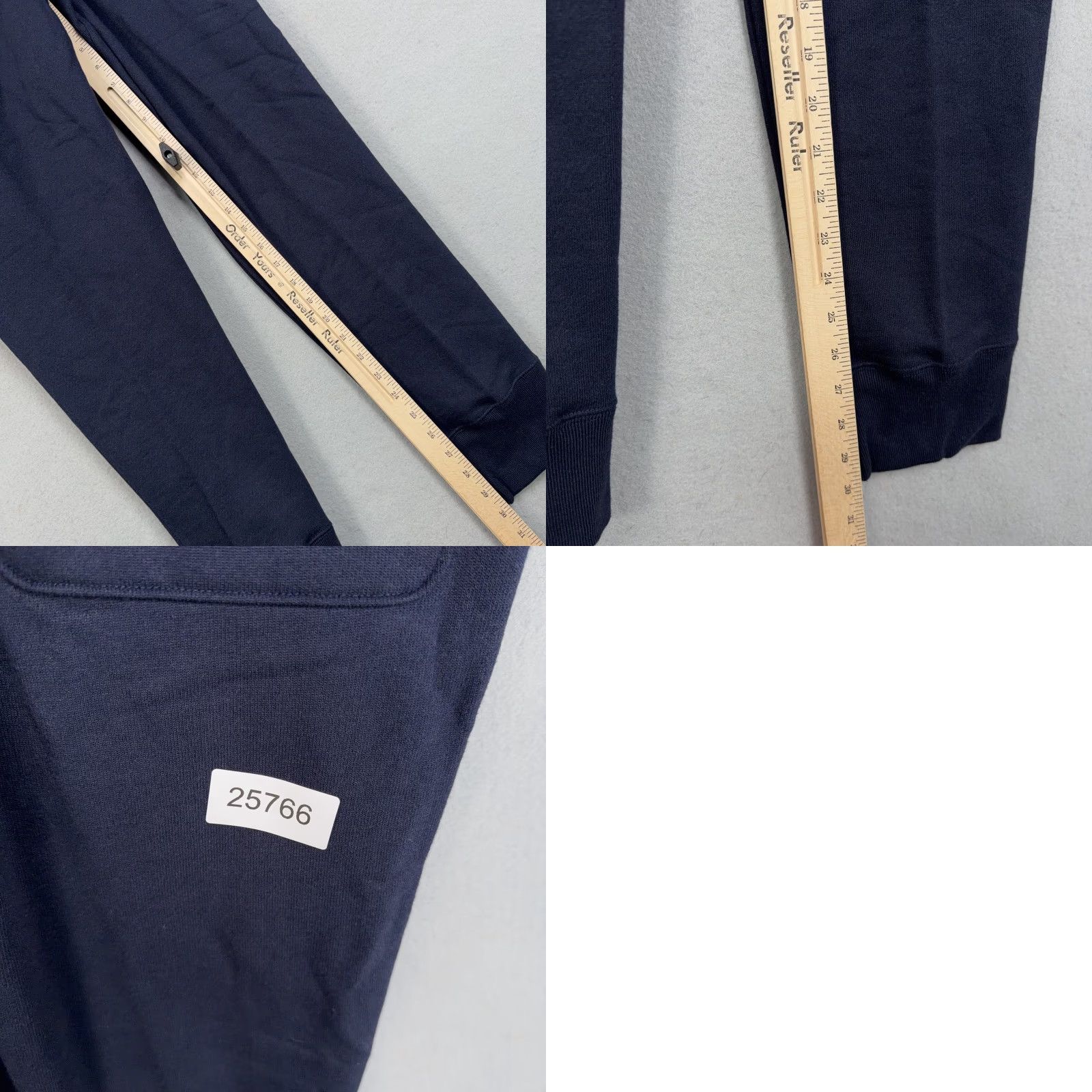 Champion Champion Chicago Sweatpants Joggers Adult Medium Navy - Reverse Weave, Cotton Blend, Fleece, Pockets, Tapered Leg, 30" Inseam, Mens Size US 31 - 9 Thumbnail