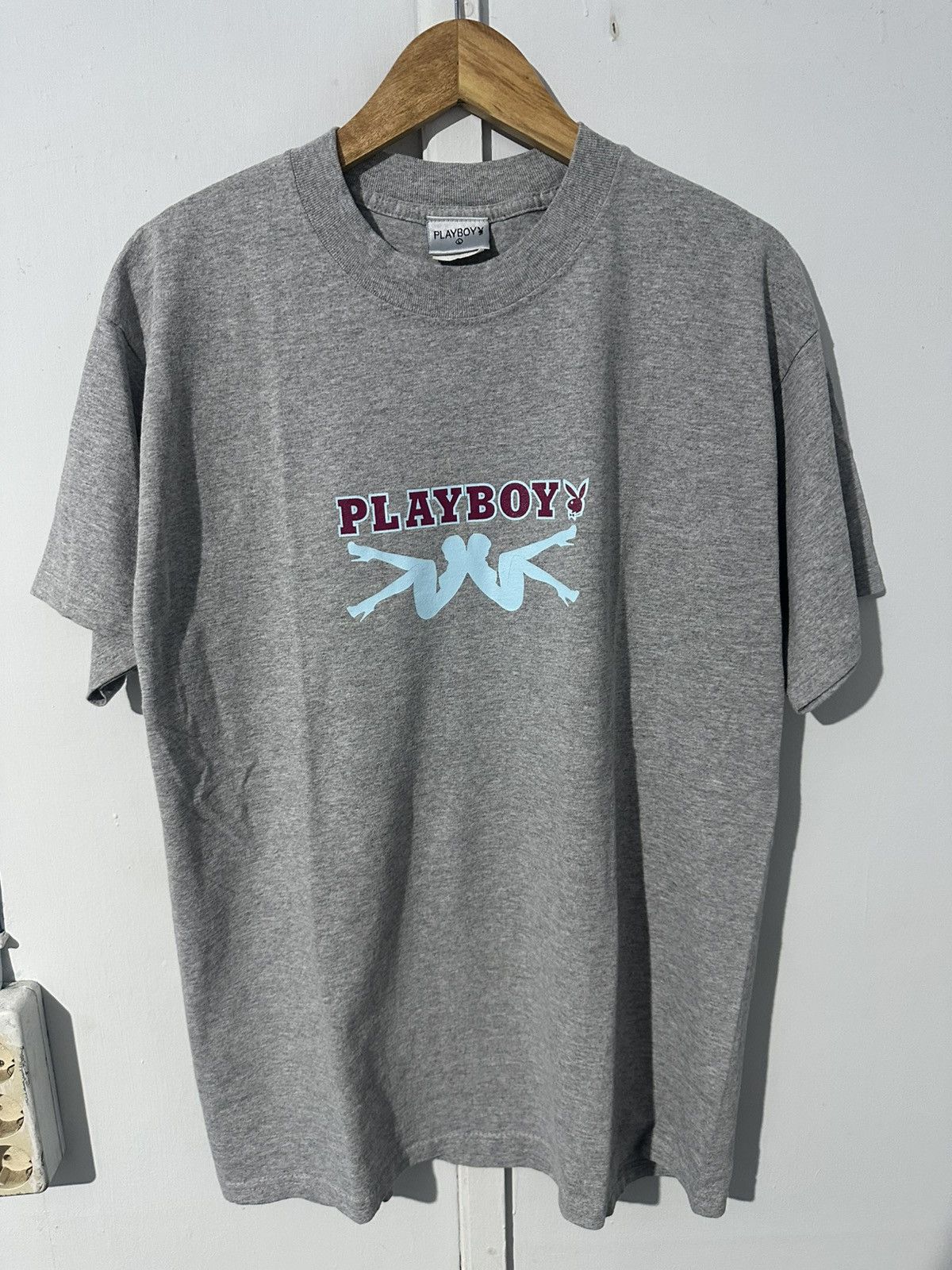 Playboy × Vintage PLAYBOY Y2K TSHIRT Size US L / EU 52-54 / 3 - 1 Thumbnail