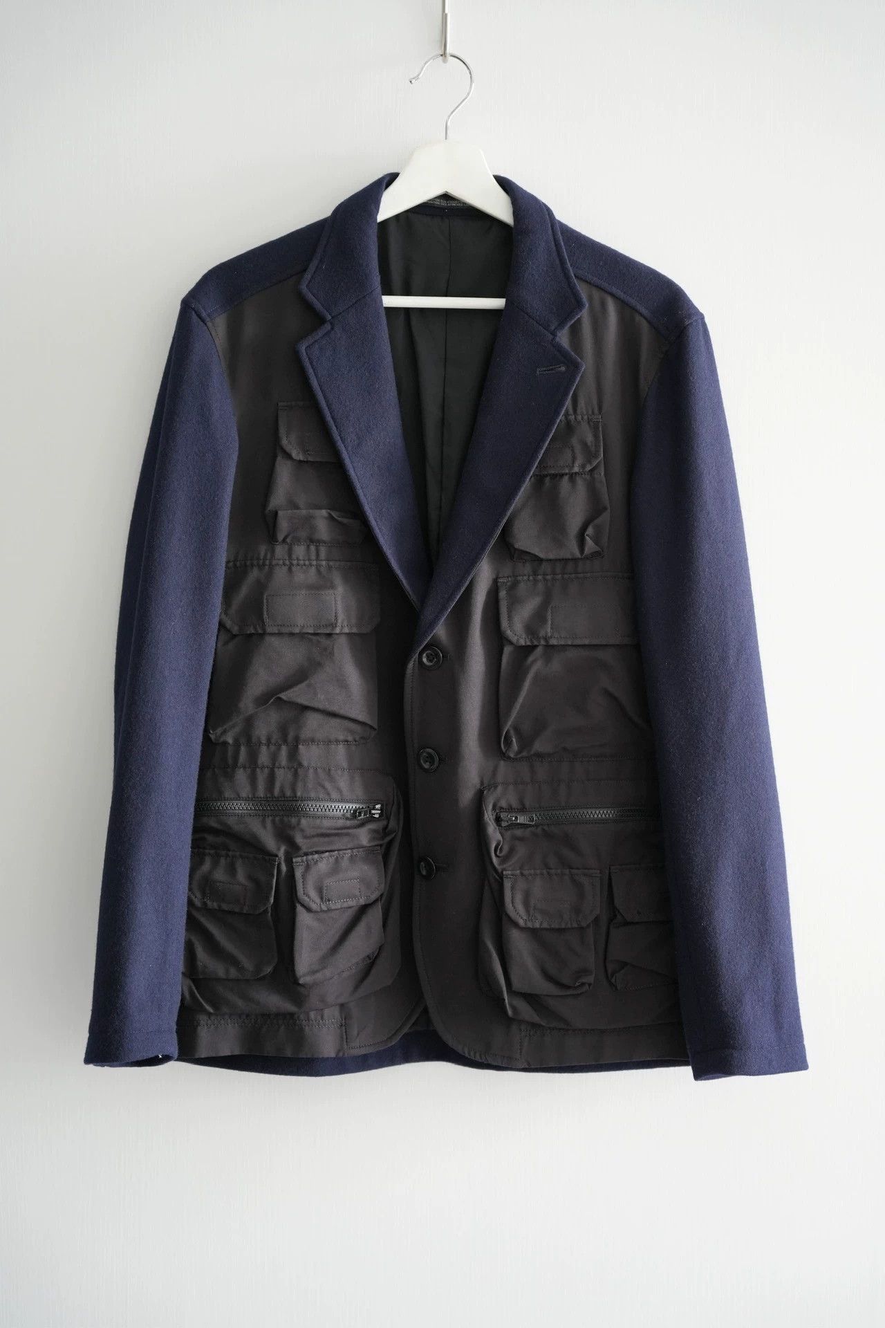 Yohji Yamamoto Black Multi-Pocket Light Jacket Size M Size US M / EU 48-50 / 2 - 1 Thumbnail