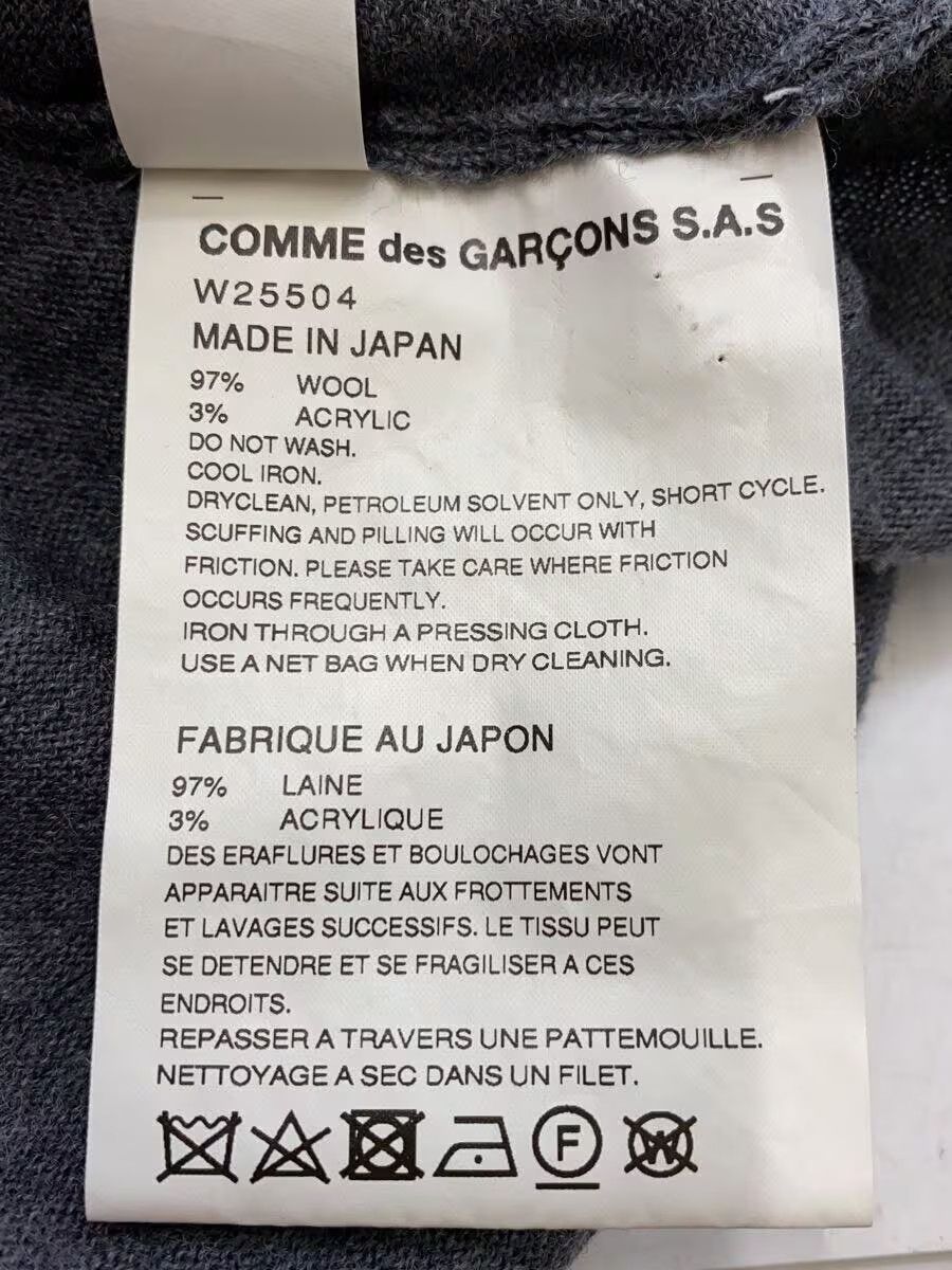 Comme des Garcons × Comme des Garcons SHIRT Face Open Seam Wool Knit Sweater Size US S / EU 44-46 / 1 - 5 Thumbnail