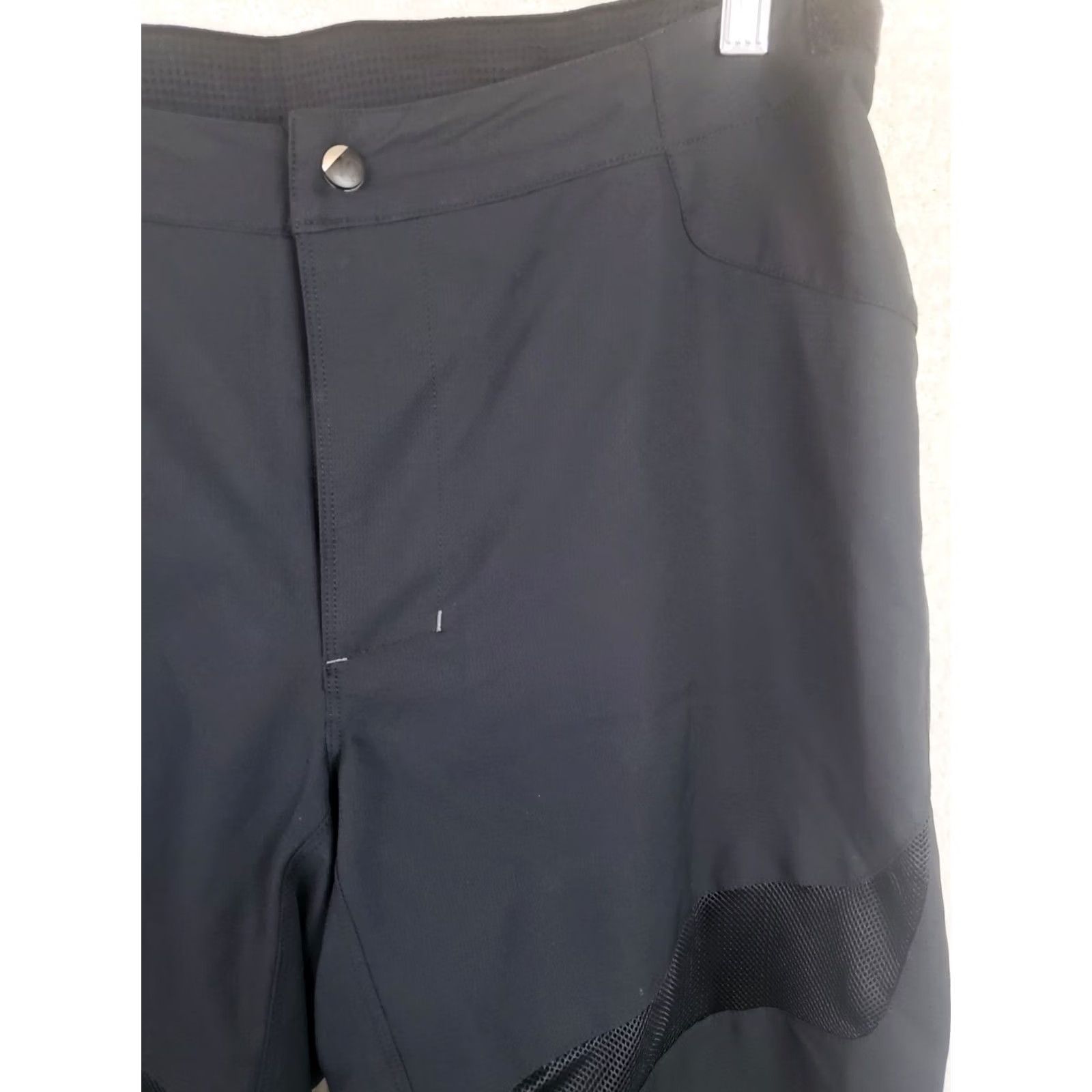 PEARL iZUMi Pearl Izumi Lined Padded Cycling Shorts Mens M Black 11" Inseam Cargo Pockets Size US 31 - 4 Thumbnail