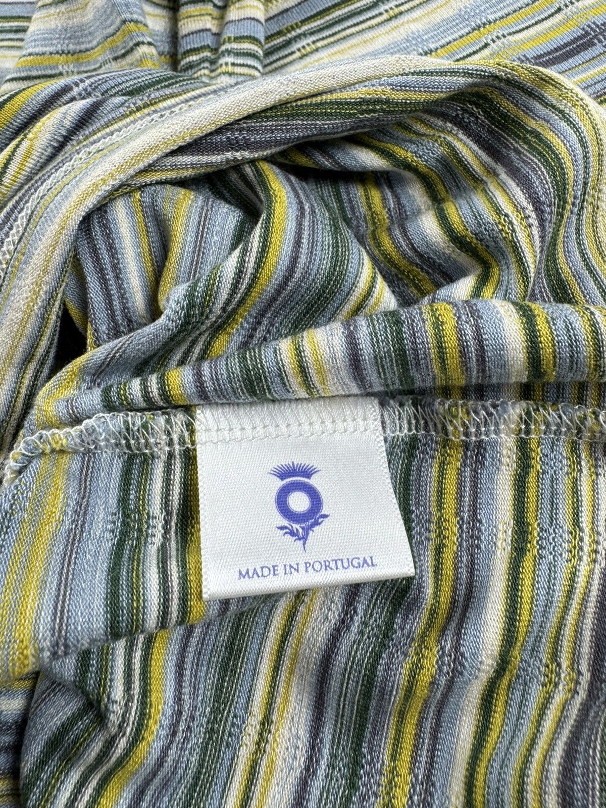 Vintage BRORA Viscose Striped 16 Size Longsleeve Pullover Sweatshirt Size XXL / US 16-18 / IT 52-54 - 12 Thumbnail