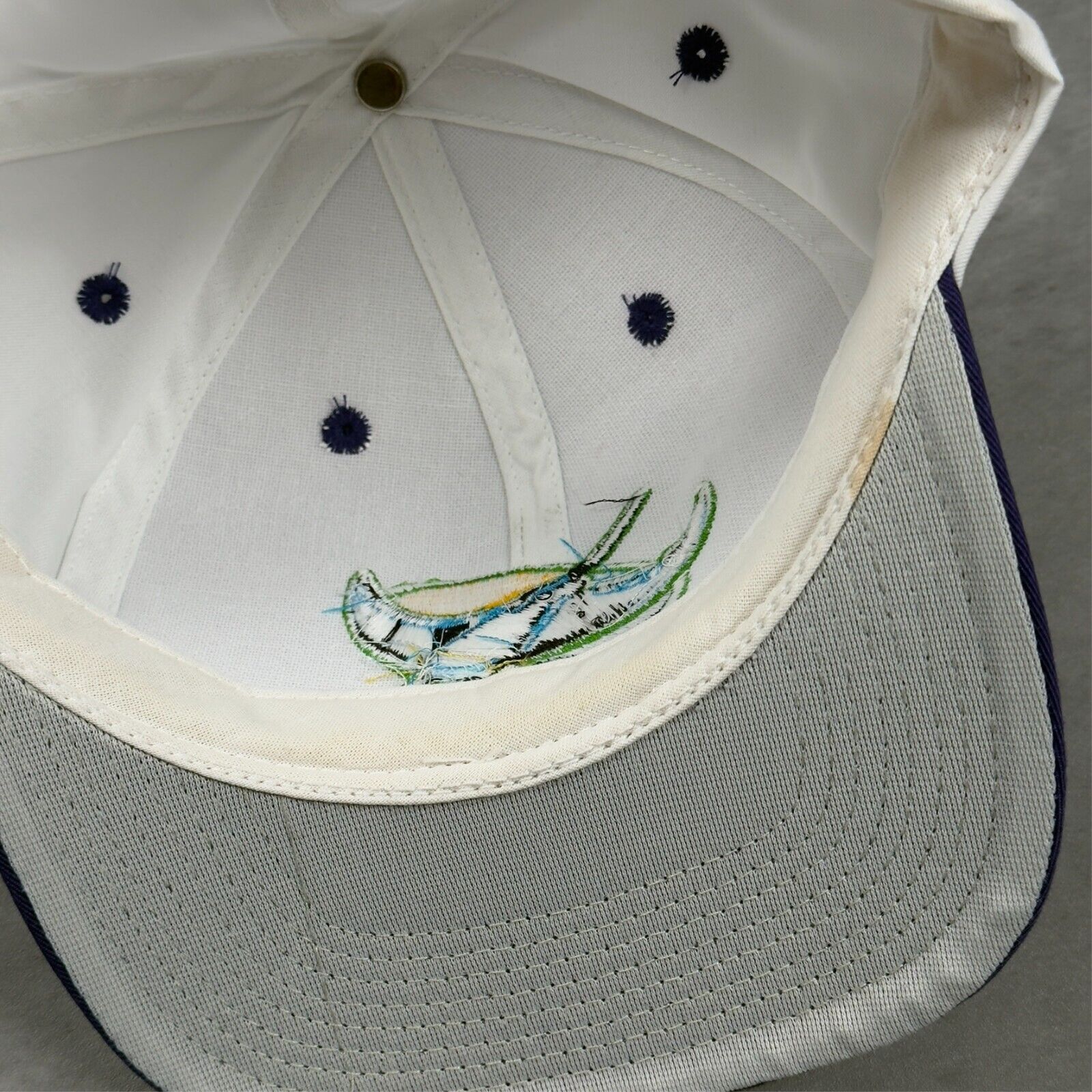 Drew Pearson × MLB × Vintage Vintage MLB Tampa Bay Rays Purple White Drew Pearson Hat Size ONE SIZE - 5 Thumbnail