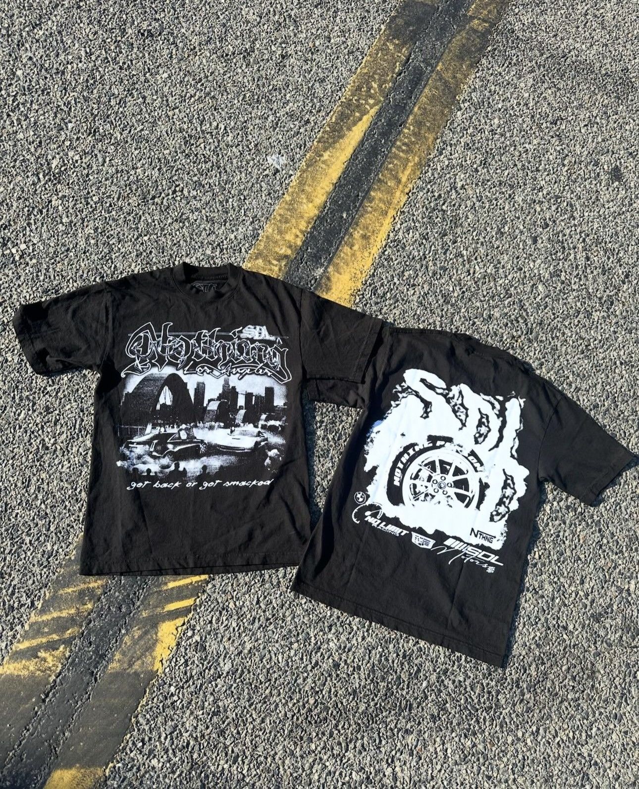 Vintage Brand New Nothing Personal SDL Takeover T Shirt XL Size US XL / EU 56 / 4 - 1 Thumbnail