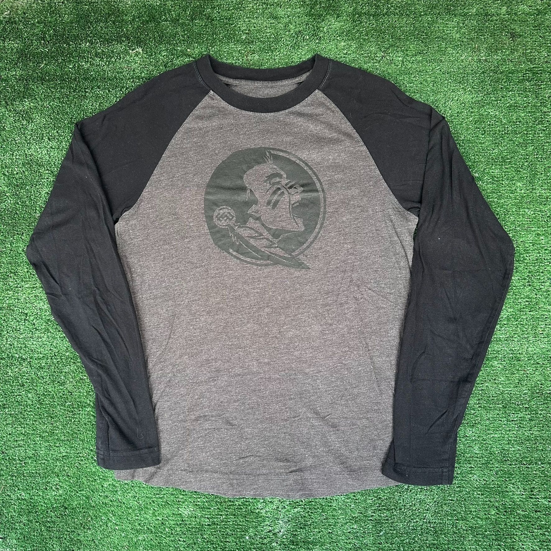 Vintage FSU Florida State Seminoles Raglan T-Shirt Long Sleeve Gray Size US S / EU 44-46 / 1 - 1 Thumbnail
