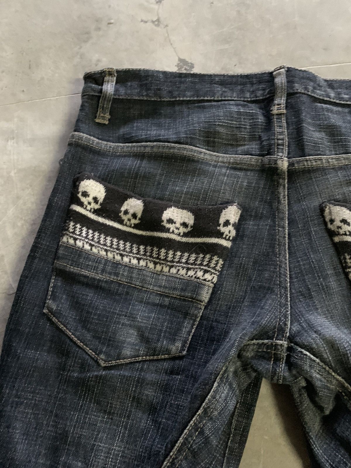 PPFM PPFM SHORT JEANS EXPERIMENTAL PUNK STYLE pleated/fold leg Size US 33 - 15 Thumbnail