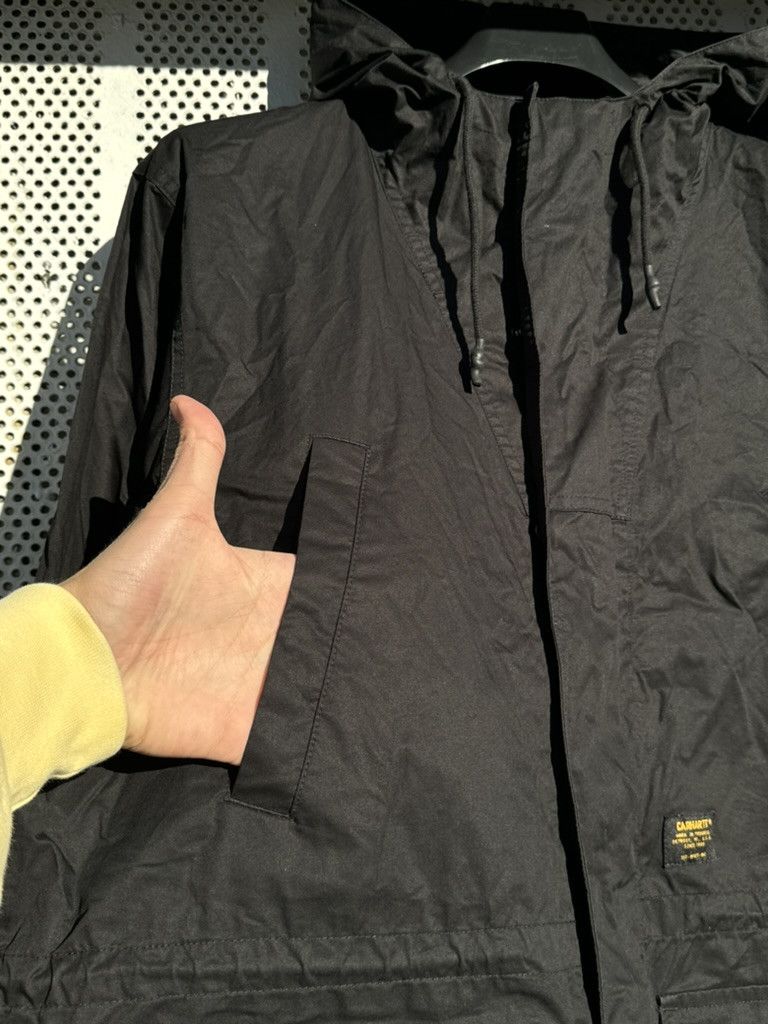 Carhartt Carhartt Anker Parka Wax Jacket Black M Size US M / EU 48-50 / 2 - 5 Thumbnail