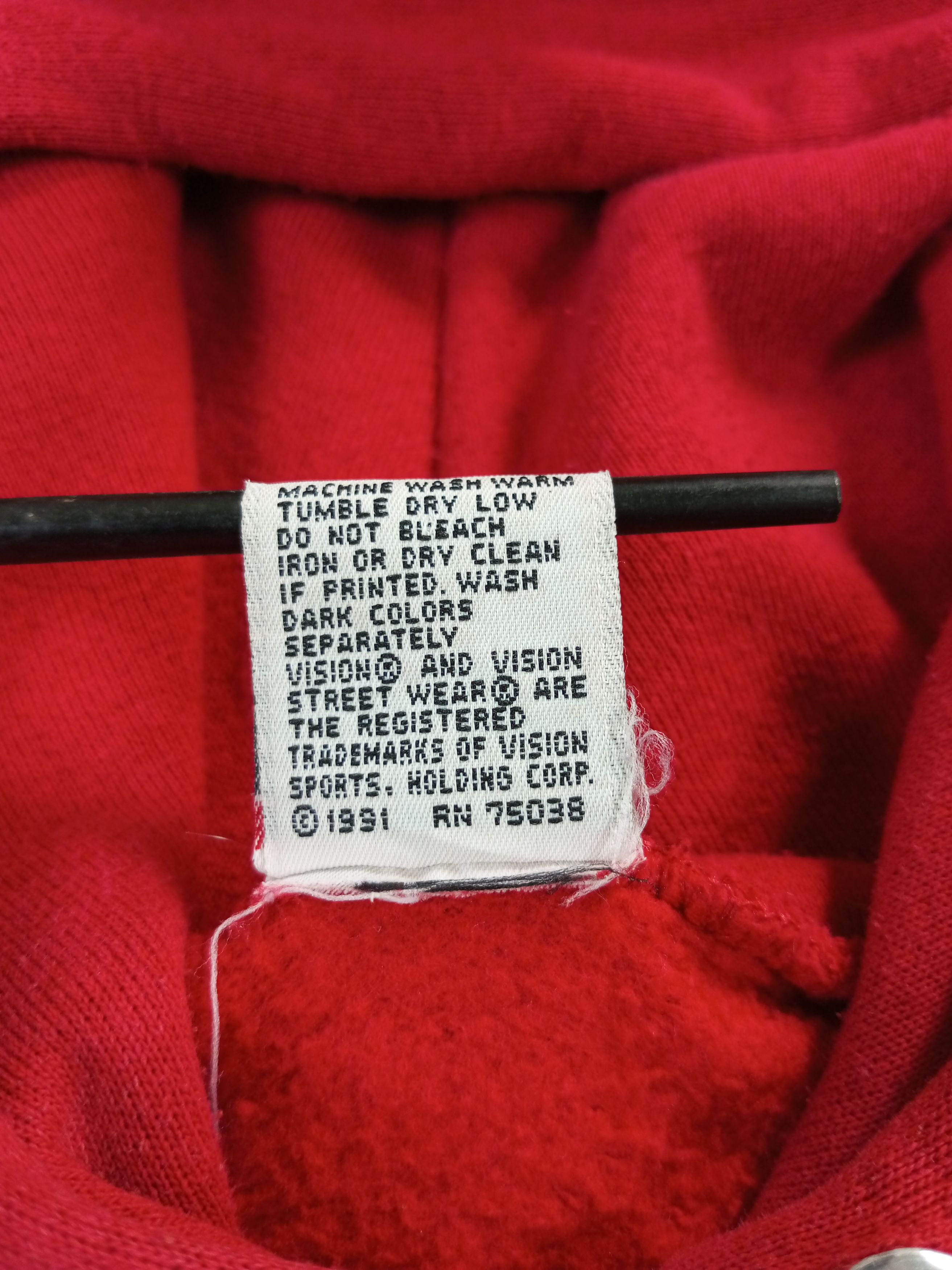 Vintage × Vision Streetwear VINTAGE 90s VISION STREETWEAR SKATEBOARD HOODIE Size US M / EU 48-50 / 2 - 8 Thumbnail