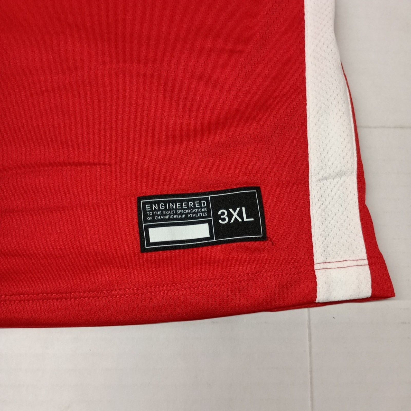 Nike Nike Engineered Reversible Basketball Jersey Men's 3XL Red Size US XXL / EU 58 / 5 - 2 Thumbnail
