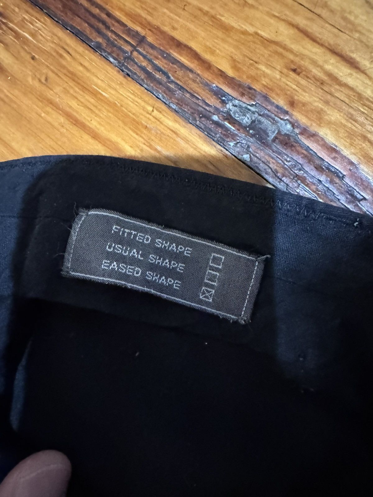Maison Margiela Maison Margiela black faded dress pants Size US 31 - 6 Thumbnail