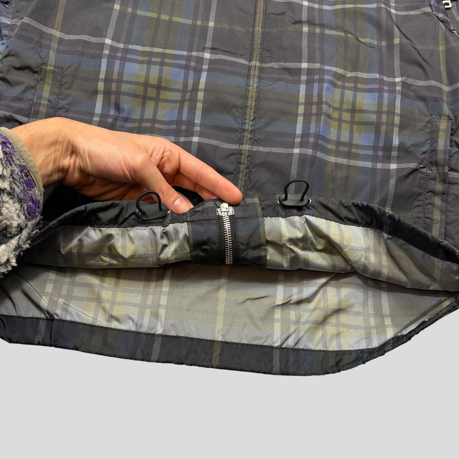 Prada Prada 2011 SAMPLE Shadow Plaid Nylon-PU Windbreaker - M/L Size US M / EU 48-50 / 2 - 5 Thumbnail