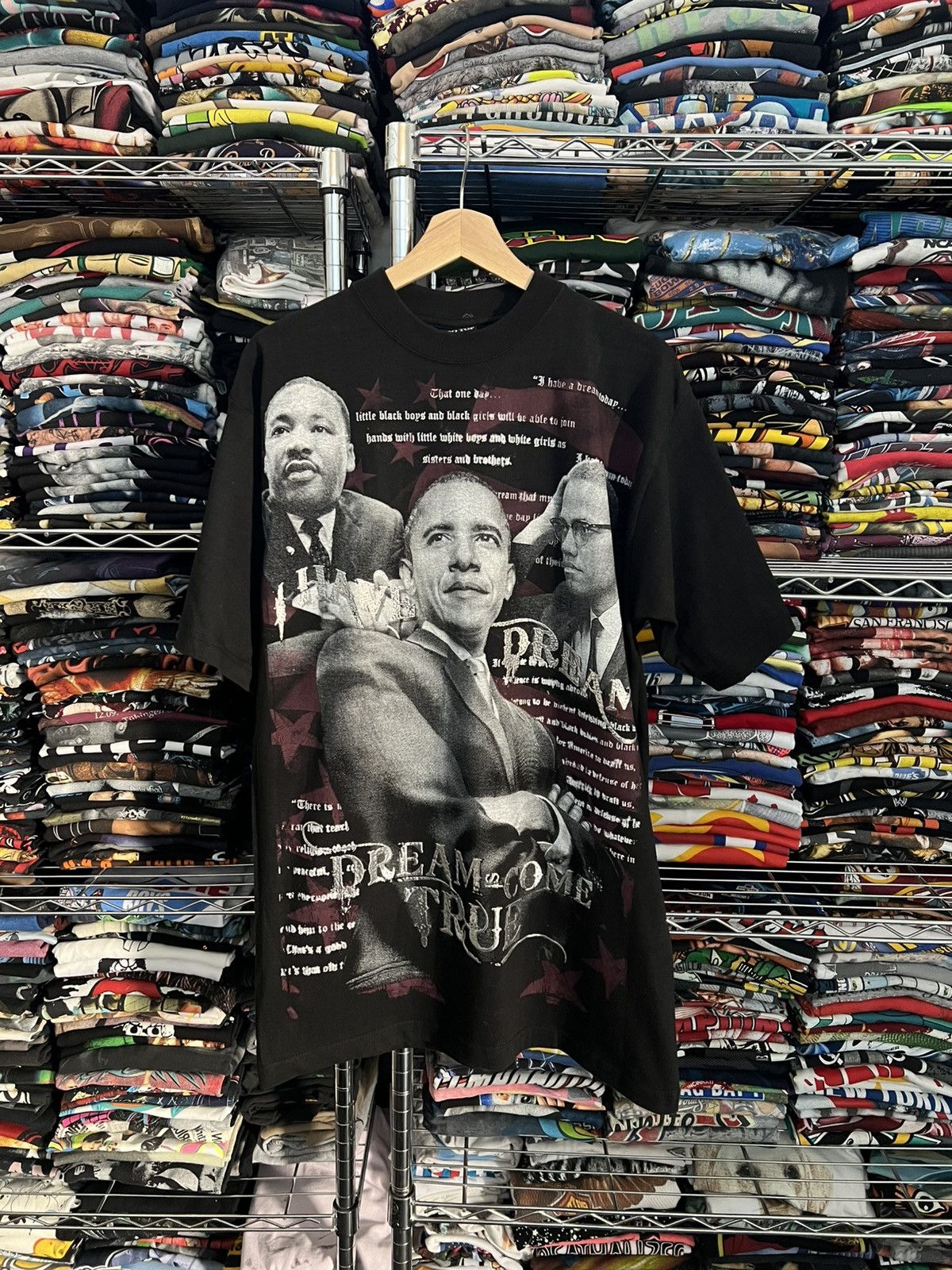 President's 2008 Obama MLK Malcolm X Dream Tee Size US L / EU 52-54 / 3 - 1 Thumbnail