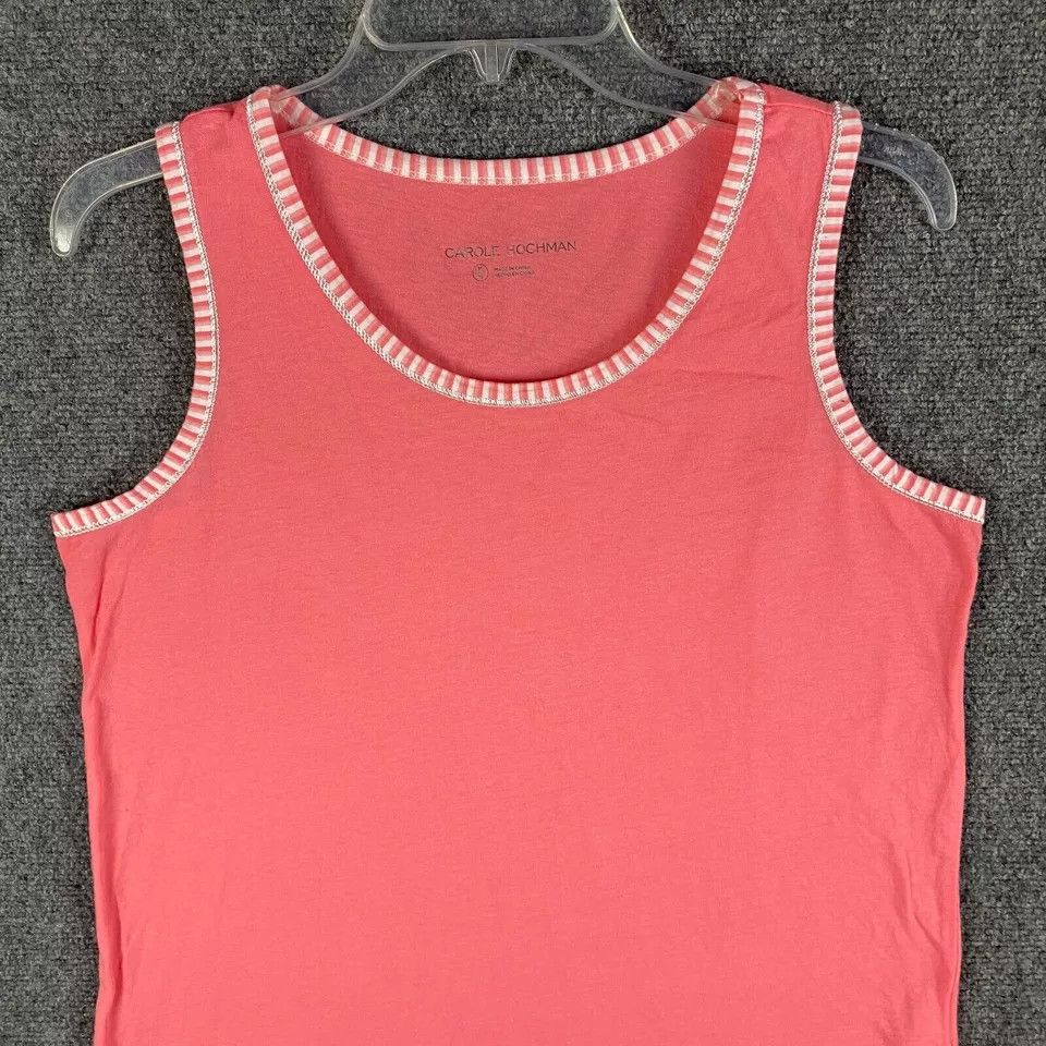 Other Carole Hochman Pajama Top Women's Medium Pullover Pink M Size M / US 6-8 / IT 42-44 - 2 Thumbnail