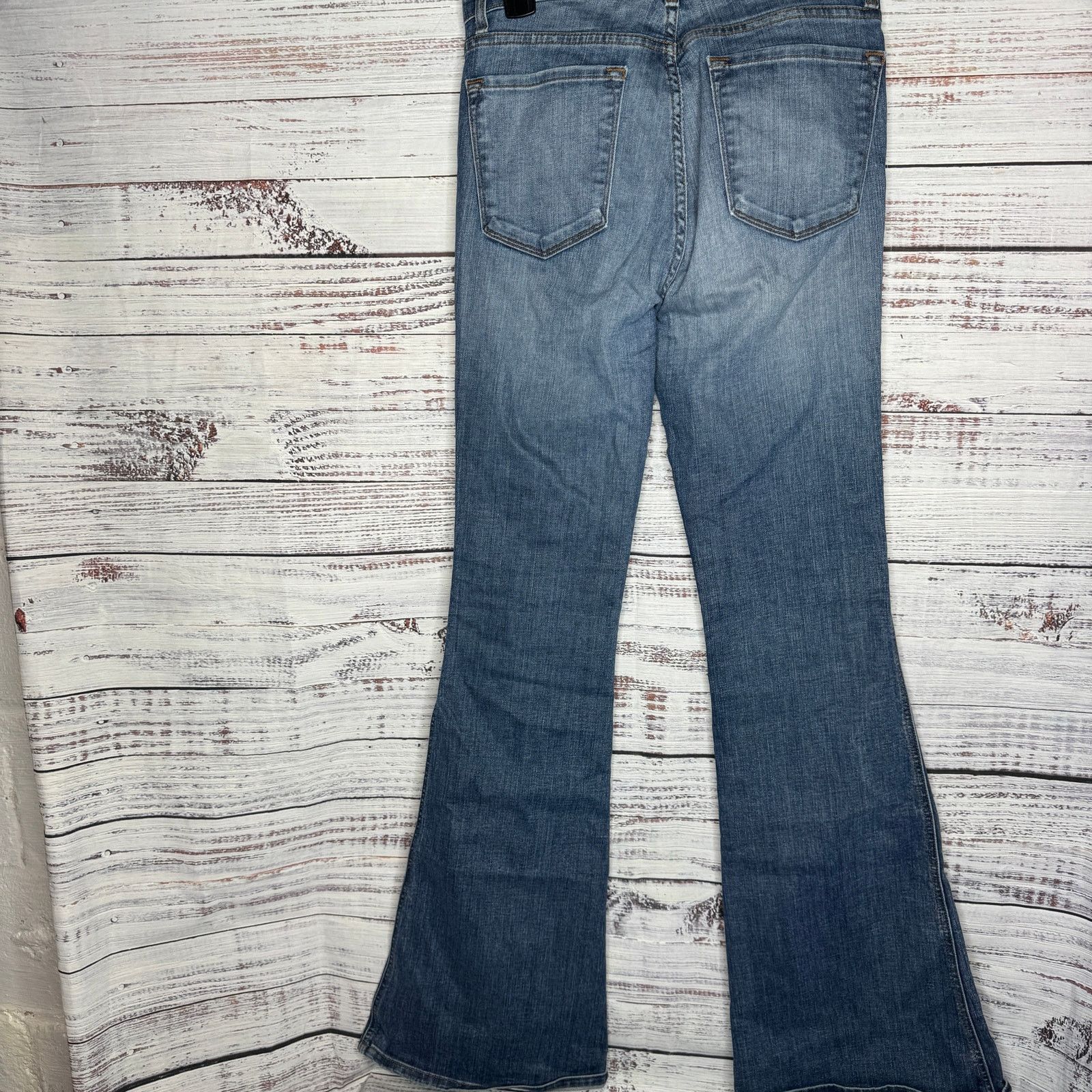 J Brand J Brand Women’s Flare Jeans Songbird Medium Wash Denim 29 Size 30" / US 8 / IT 44 - 3 Thumbnail