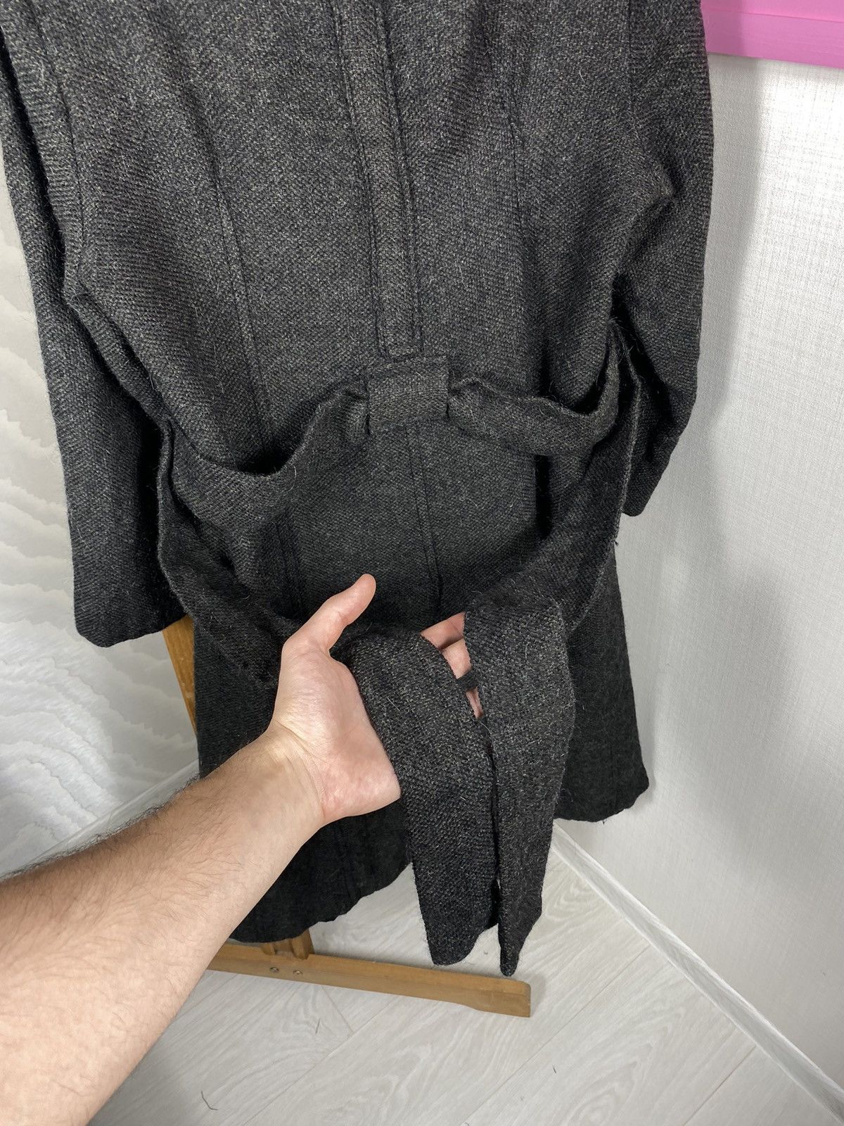 Rick Owens × Vintage Olmar & Mirta Anthracite Coat Size S / US 4 / IT 40 - 18 Thumbnail
