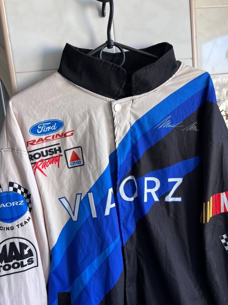 Vintage NASCAR Ford Roush Racing Jacket Used size L Size US L / EU 52-54 / 3 - 2 Thumbnail