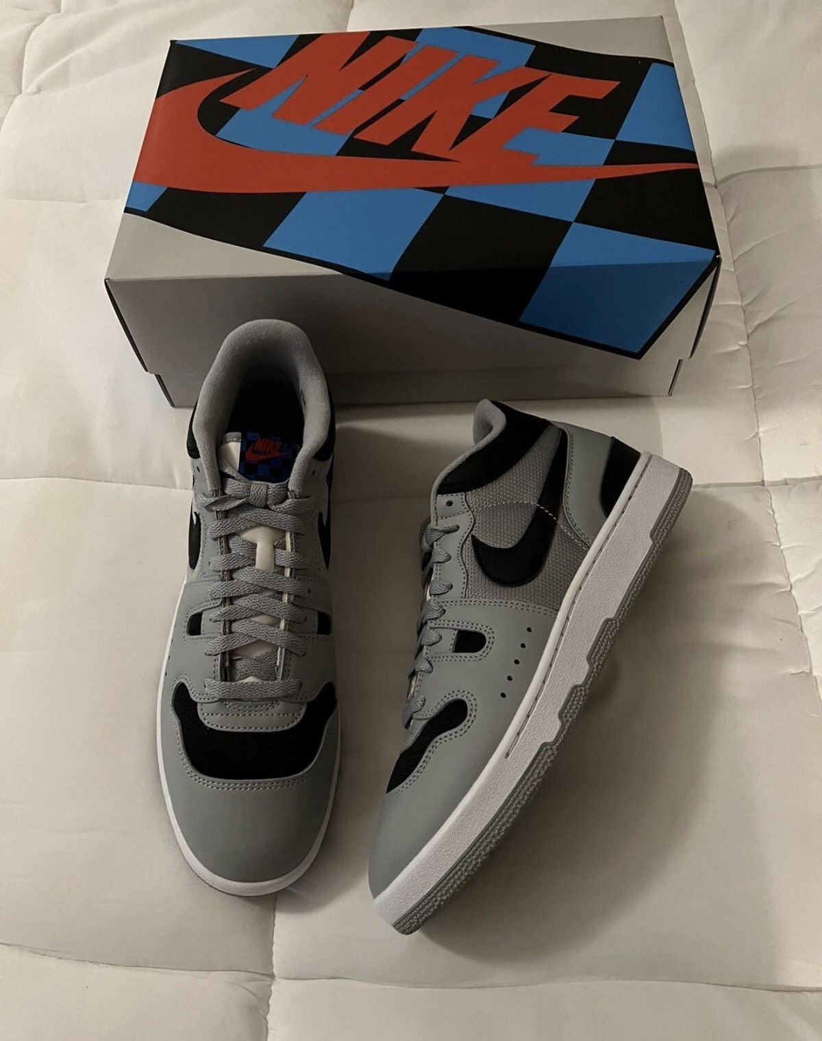 Nike Mac Attack QS SP Grey/Black/White FB8938-001 Size 11