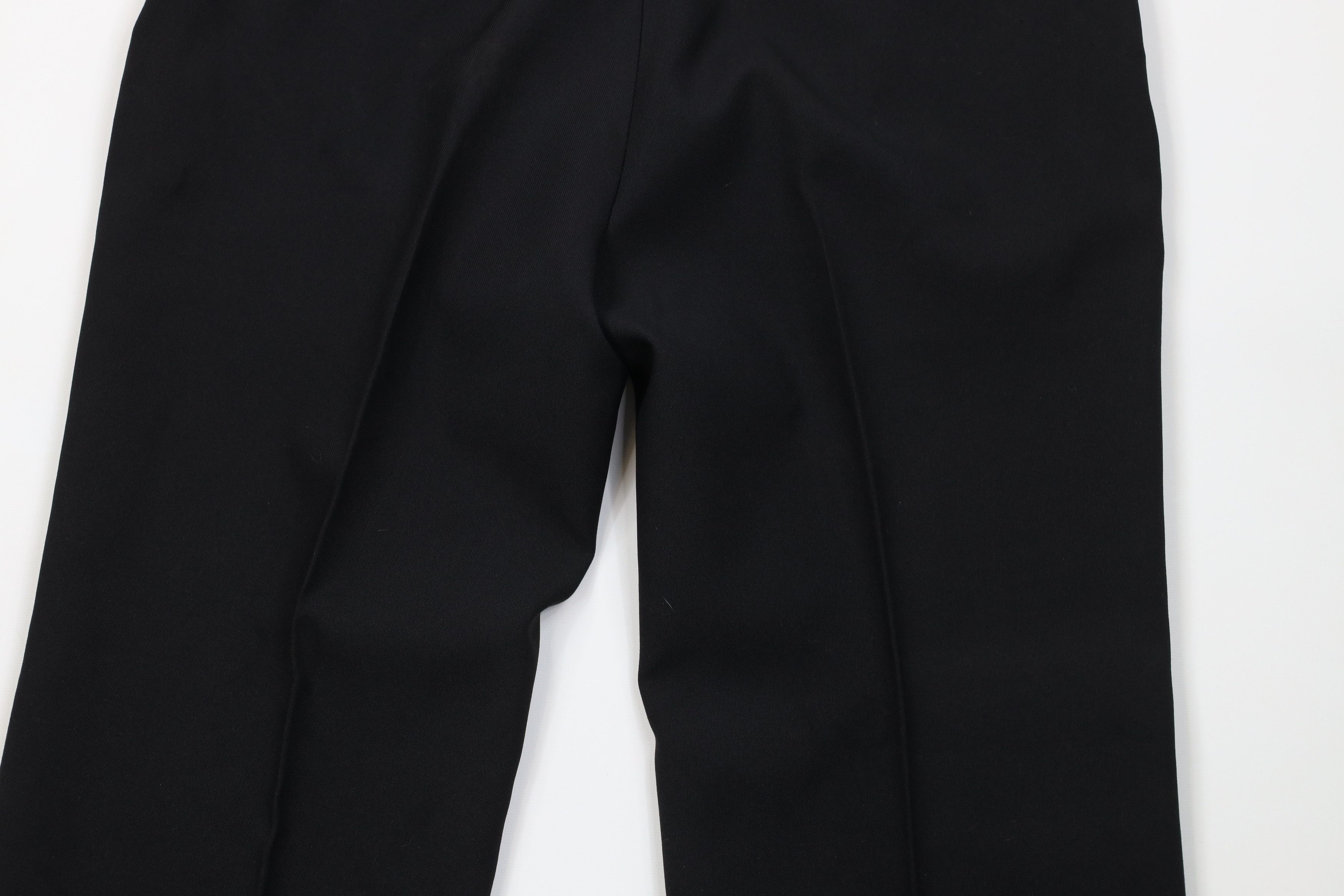 Vintage Vintage 70s Streetwear Flared Wide Leg Chino Pants Black USA Size US 36 / EU 52 - 12 Thumbnail
