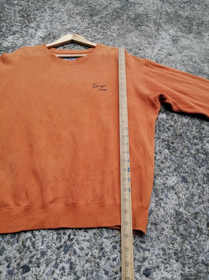 Japanese Brand Kenzo Jeans Embroidered Sweatshirt Made In Japan Size US M / EU 48-50 / 2 - 8 Thumbnail