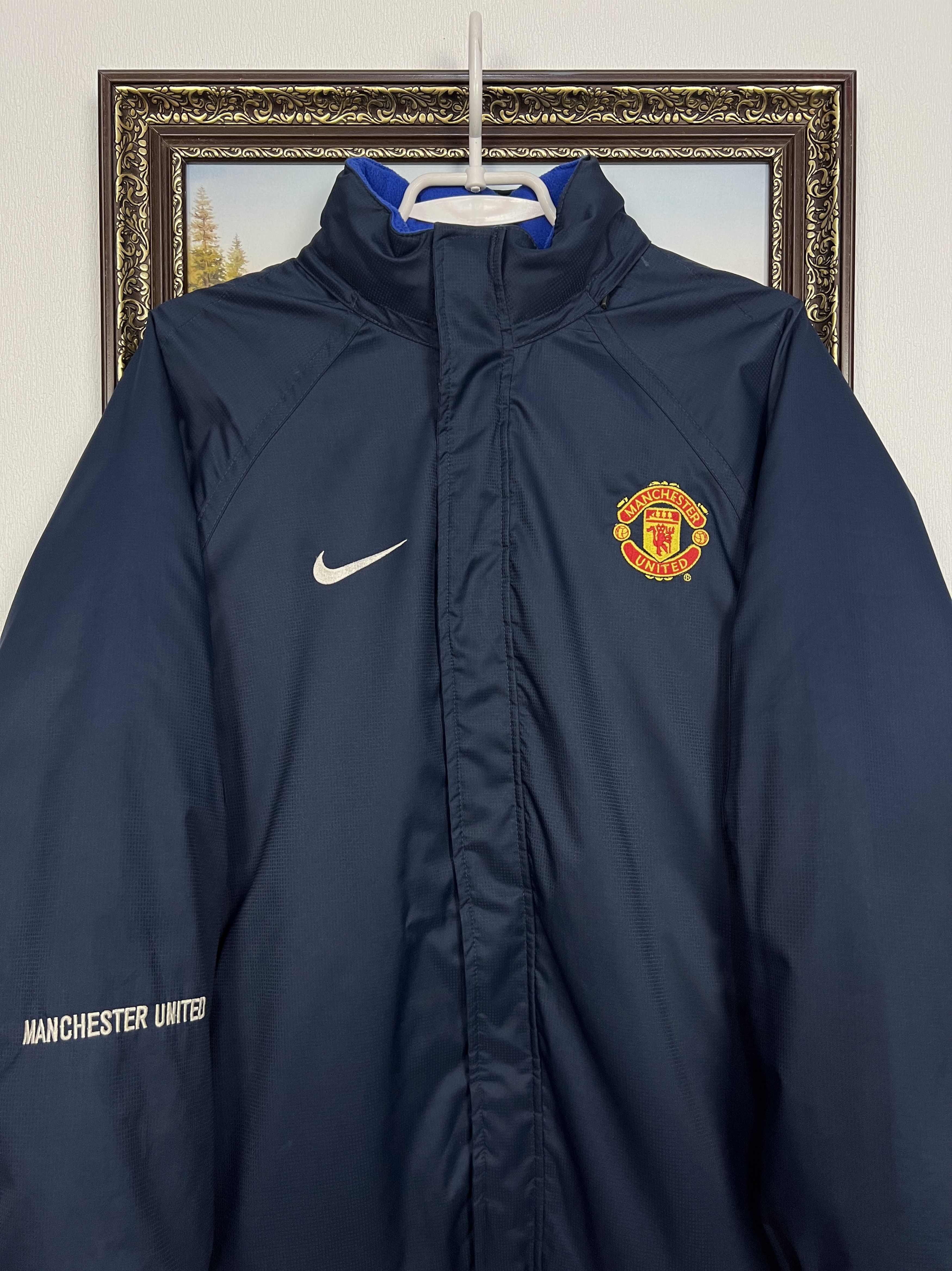 Nike Vintage Nike Manchester United Football Padded Jacket Soccer Size US S / EU 44-46 / 1 - 2 Thumbnail
