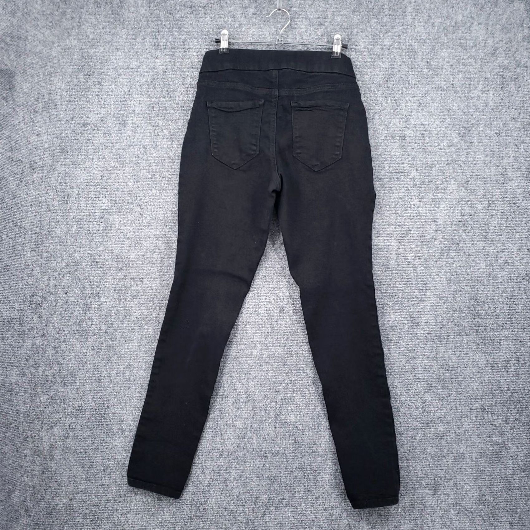 Nine West Nine West Jeans Skinny Mid Rise Dark Wash Black Womens 6 Denim Slim Pocket 5-Pocket Inseam 29 In. Modern Vintage: No Mens Womens Girls? Size 28" / US 6 / IT 42 - 2 Thumbnail
