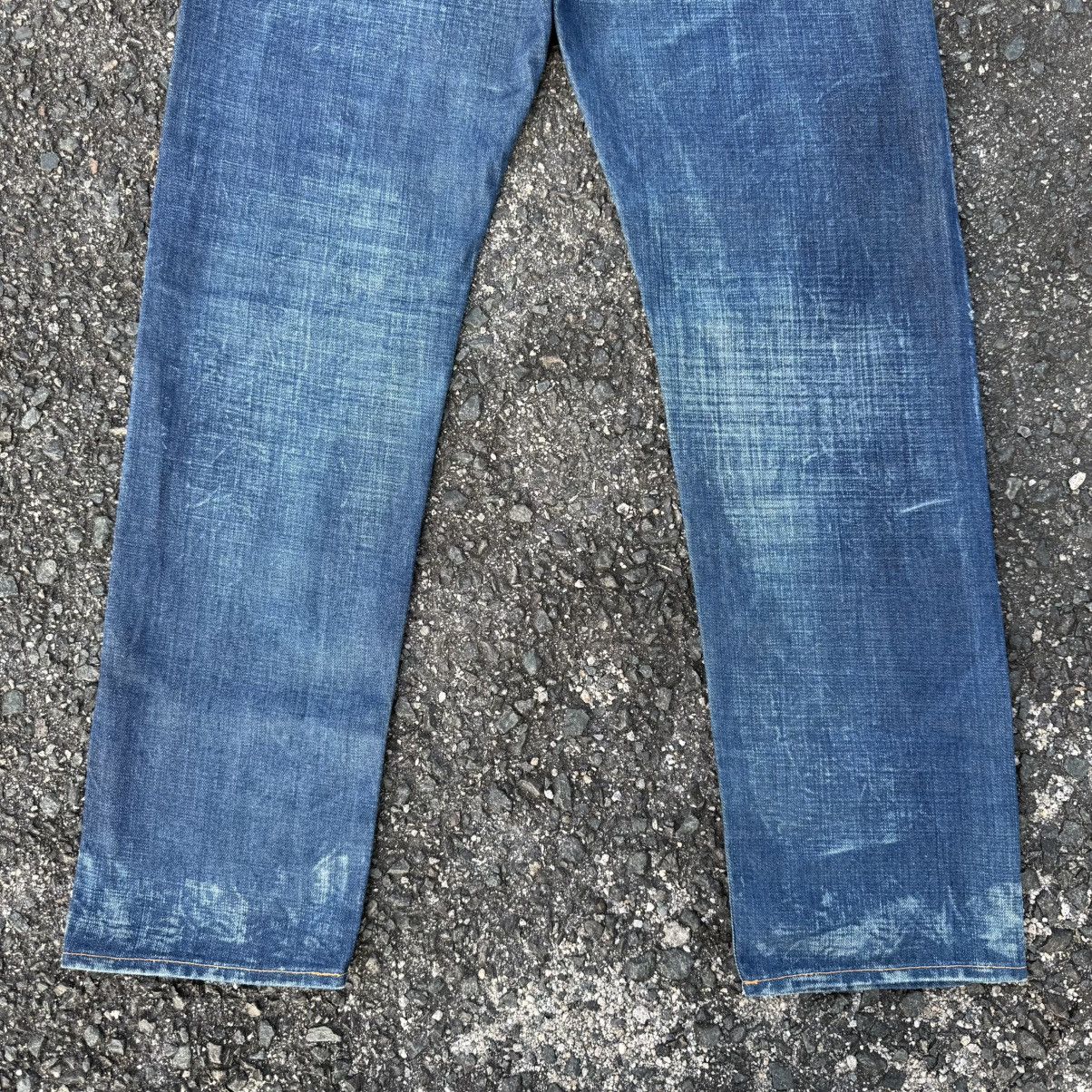 Japanese Brand W33 VINTAGE JAPANESE STORM BUTTON FLY DENIM JEAN PANTS Size US 33 - 12 Thumbnail