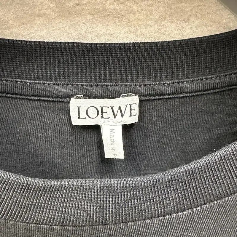 Loewe Loewe Summer Black Cotton Short Sleeve T-Shirt . Size M / US 6-8 / IT 42-44 - 4 Thumbnail
