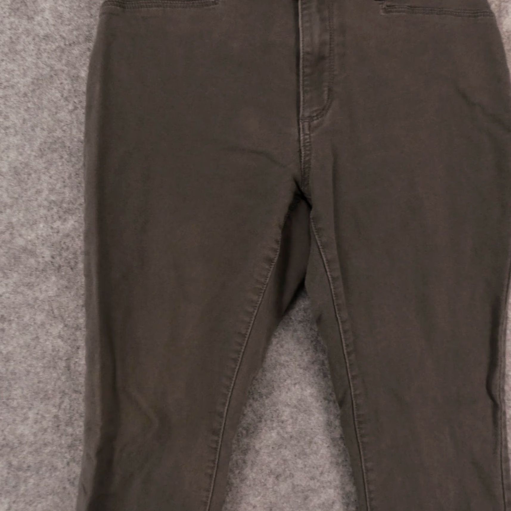 Gap Gap Pants Womens 4 Stretch Skinny Chino Flat Front Gray Size 27" / US 4 / IT 40 - 3 Thumbnail