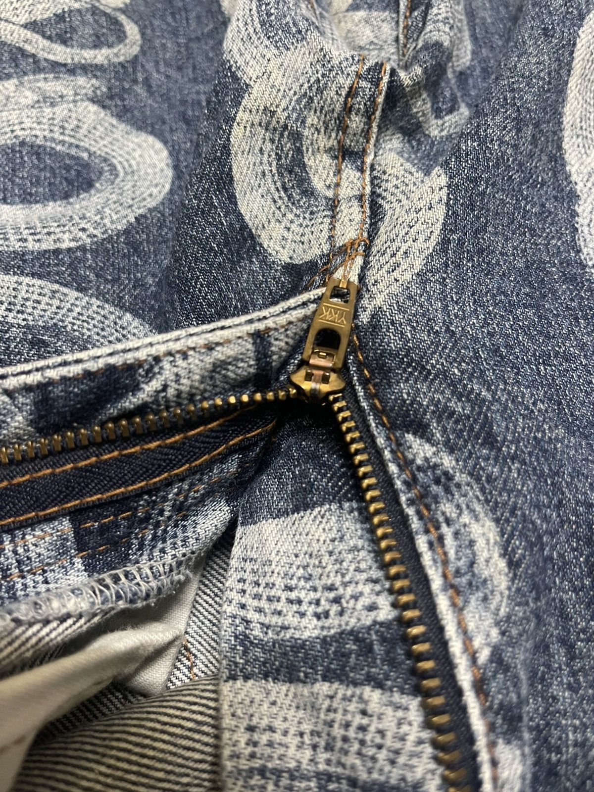 Hysteric Glamour BEST OFFER🔥🔥 Hysteric Glamour XXX Line Snake Print Jeans Size US 29 - 11 Thumbnail