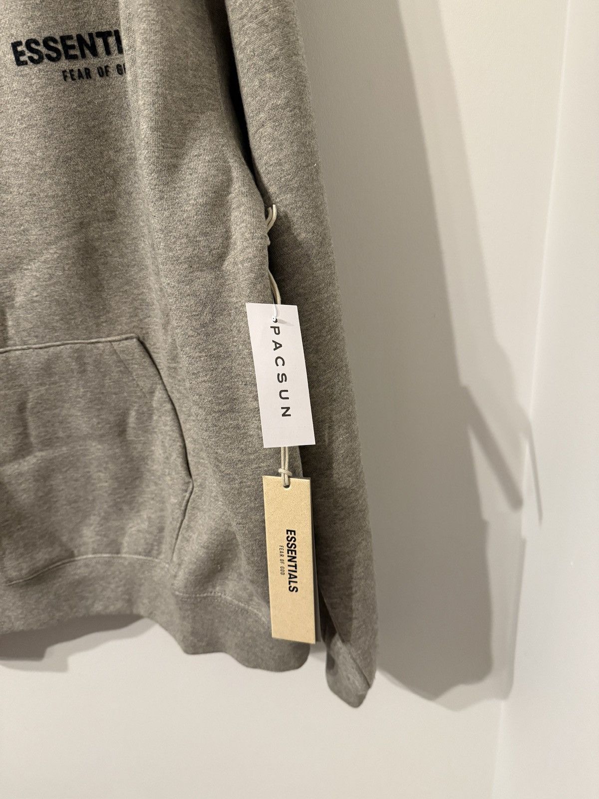 Fear of God Essentials Hoodie Oatmeal Grey Size US M / EU 48-50 / 2 - 3 Thumbnail