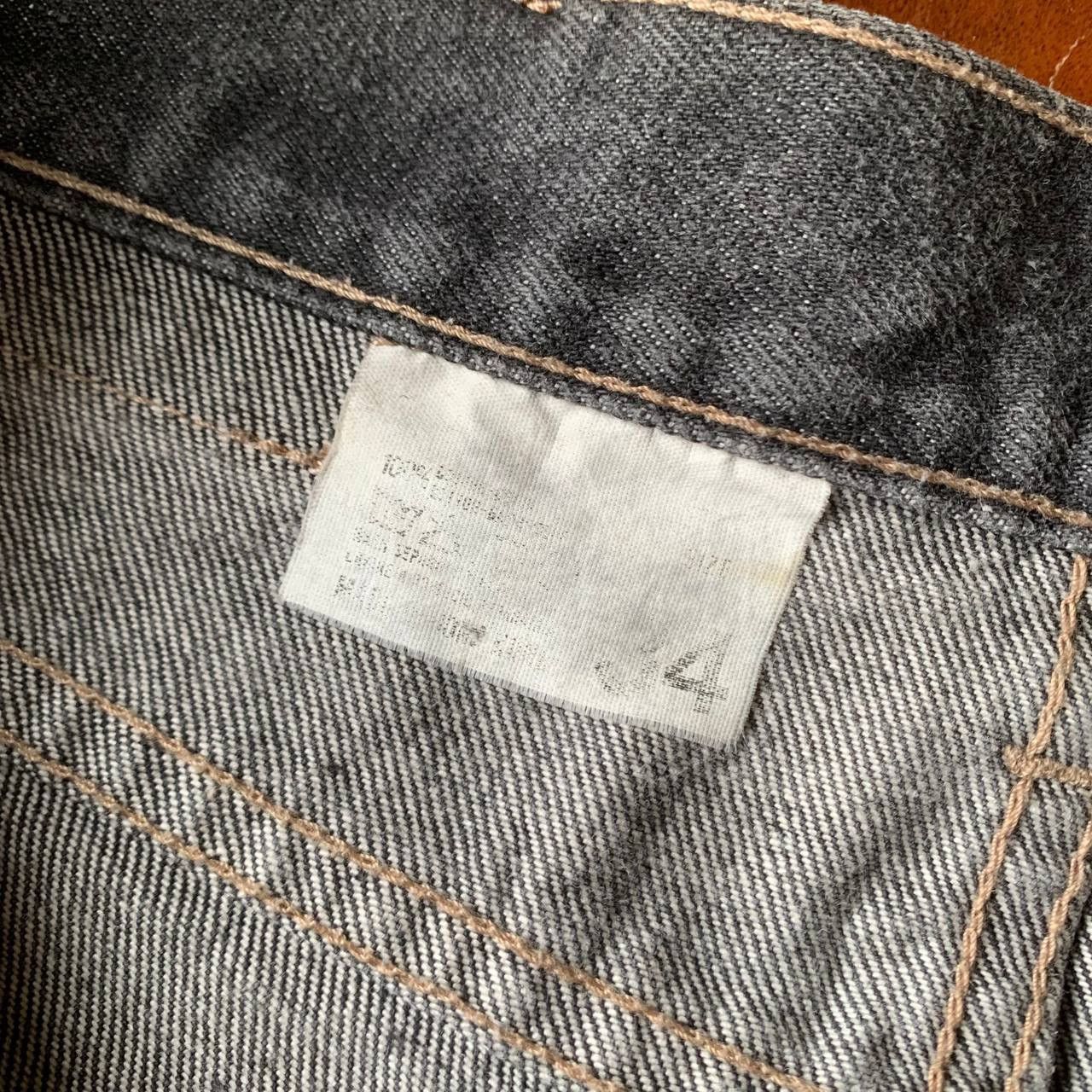 Yves Saint Laurent Vintage Yves Saint Laurent YSL Dark Grey Denim Jeans Pants Size US 32 / EU 48 - 13 Thumbnail