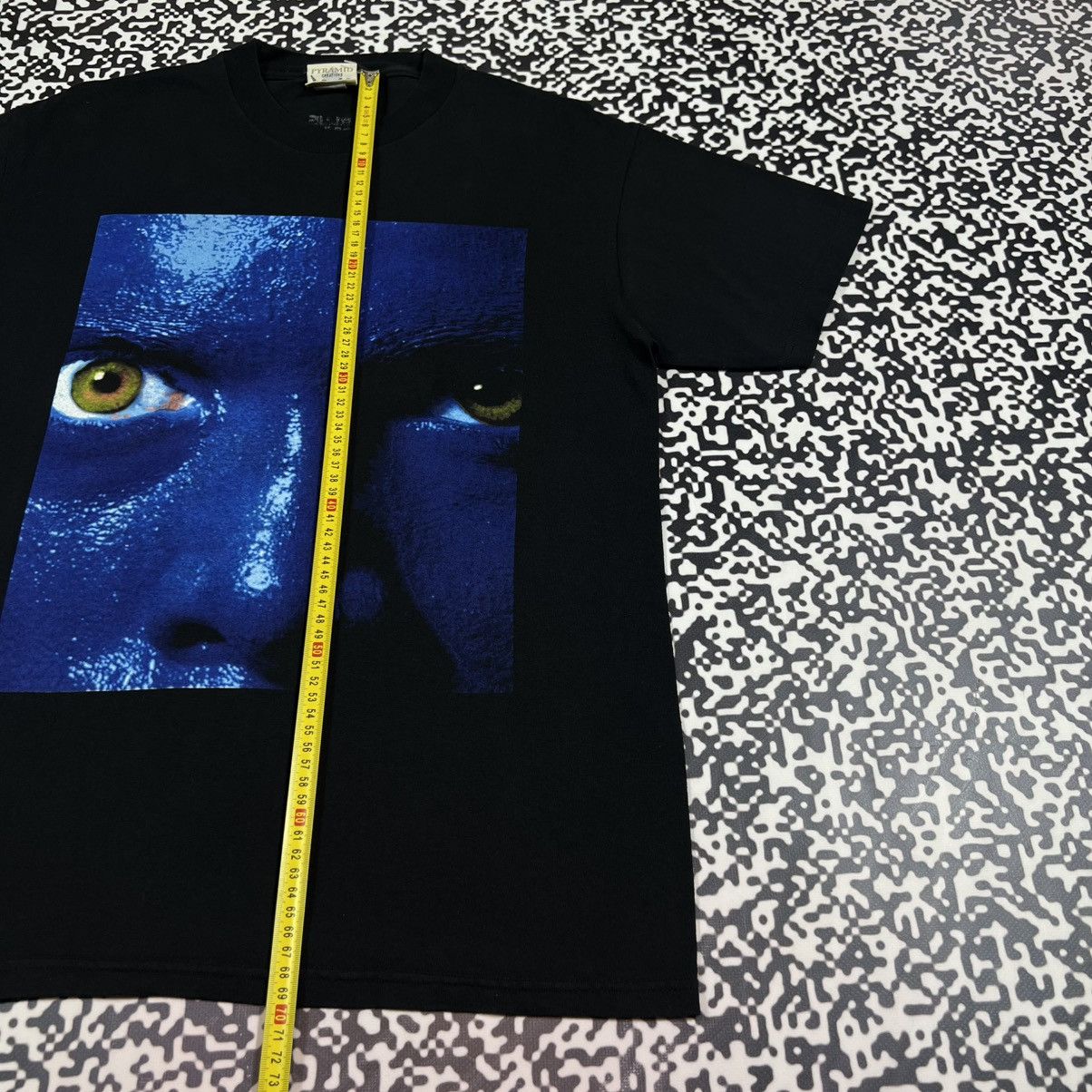 Band Tees Vintage 90s Blue Man Group Band Style Face Logo T-shirt Size US M / EU 48-50 / 2 - 12 Thumbnail