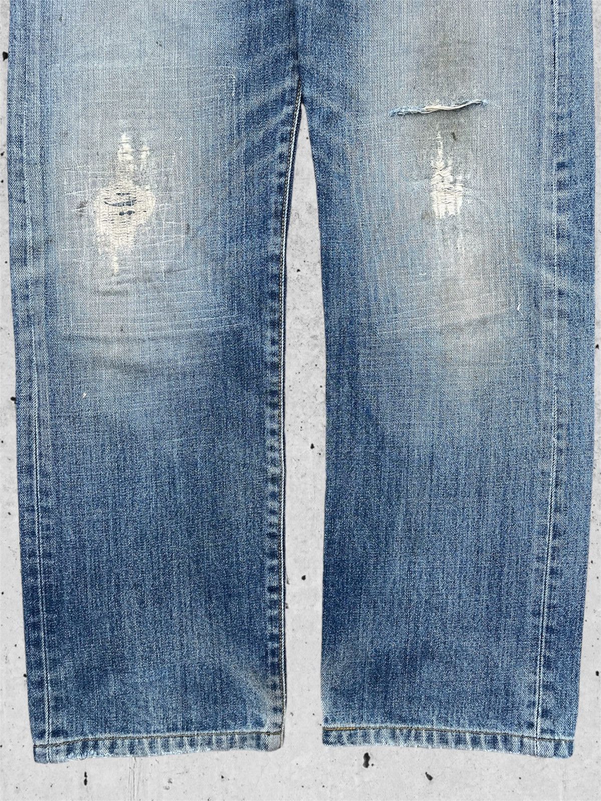 Rusty × Uniqlo 🔥 Uniqlo Rusty Distressed Denim Streetwear W30🔥 Size US 30 / EU 46 - 4 Thumbnail