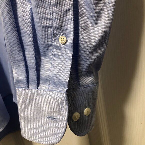 Saks Fifth Avenue Saks fifth avenue men's cotton dress shirt size: 16/34-35 Size US L / EU 52-54 / 3 - 3 Thumbnail