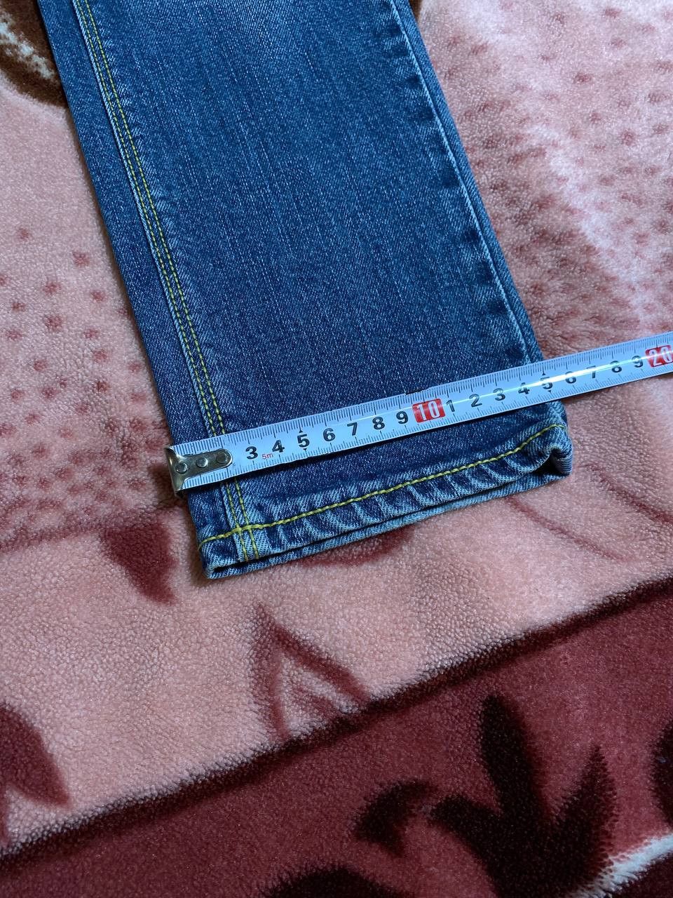 Lee × Vintage Vintage 90s Lee Washed Denim Jeans Pants Y2K Rare Size US 27 - 7 Thumbnail
