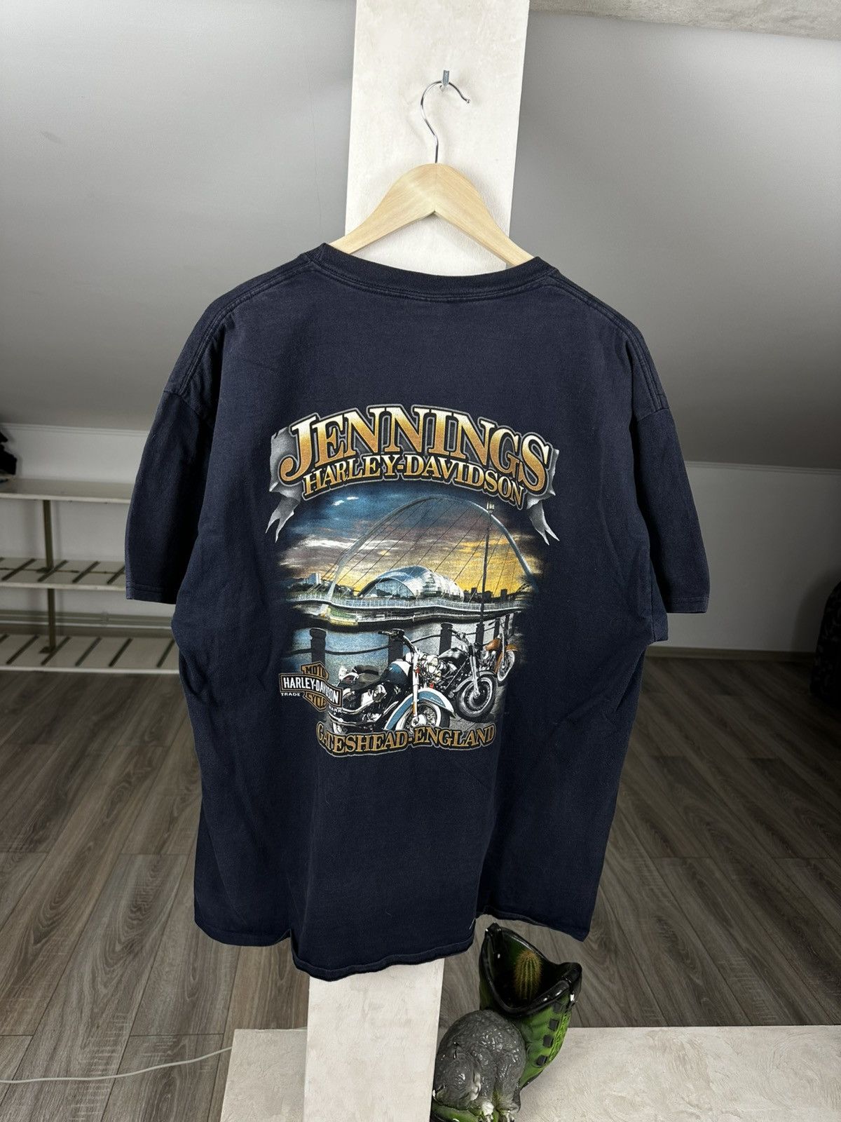 Vintage Vintage Harley Davidson Graphic Tee Size US XL / EU 56 / 4 - 1 Thumbnail