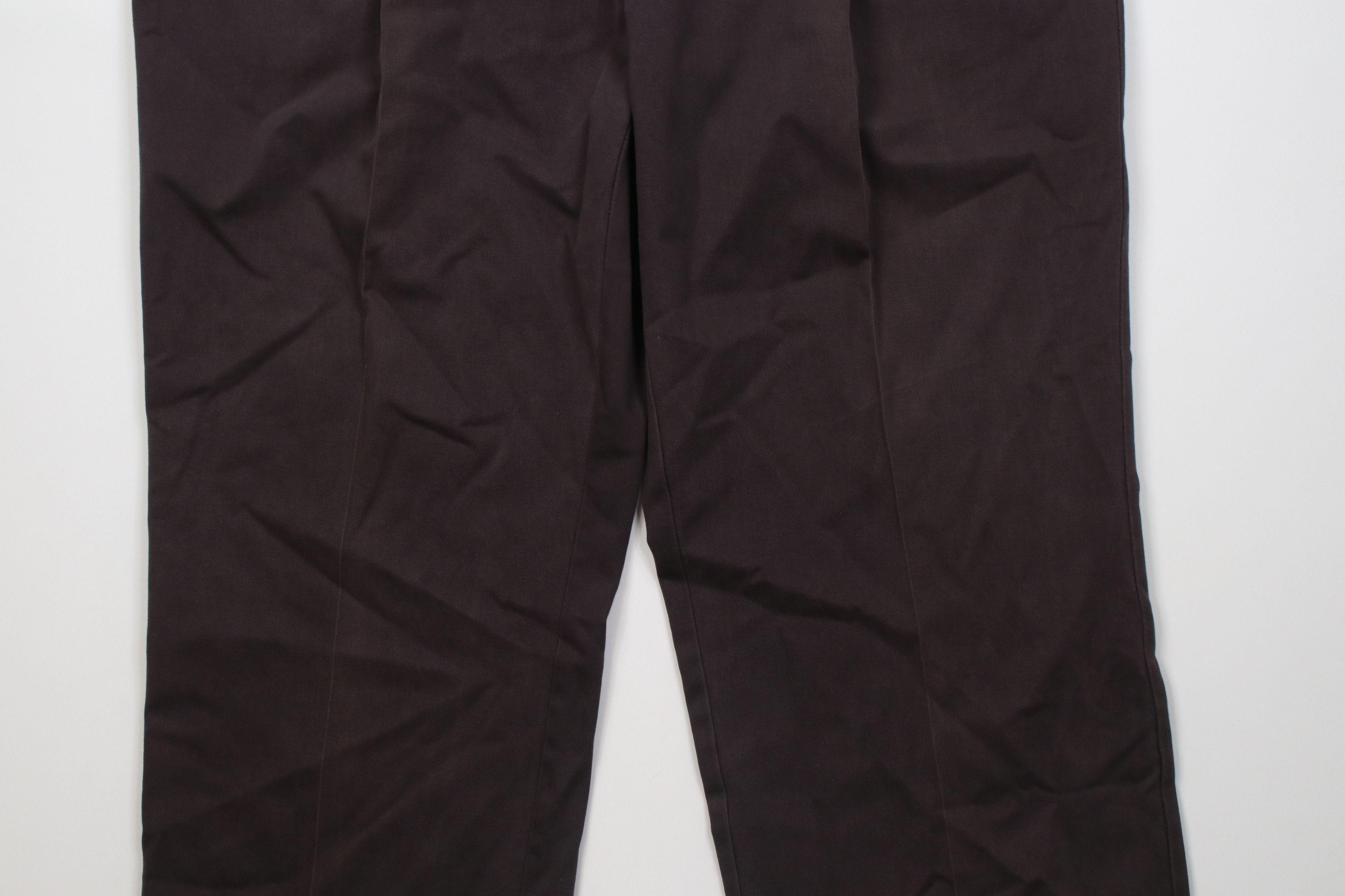 Tommy Hilfiger Vintage 90s Tommy Hilfiger Baggy Wide Leg Chino Pants Brown Size US 44 / EU 60 - 3 Thumbnail