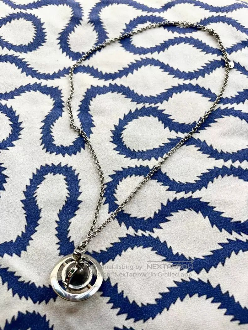 Vivienne Westwood Vivienne Westwood Silver Large Saturn Orb Necklace Size ONE SIZE - 2 Thumbnail