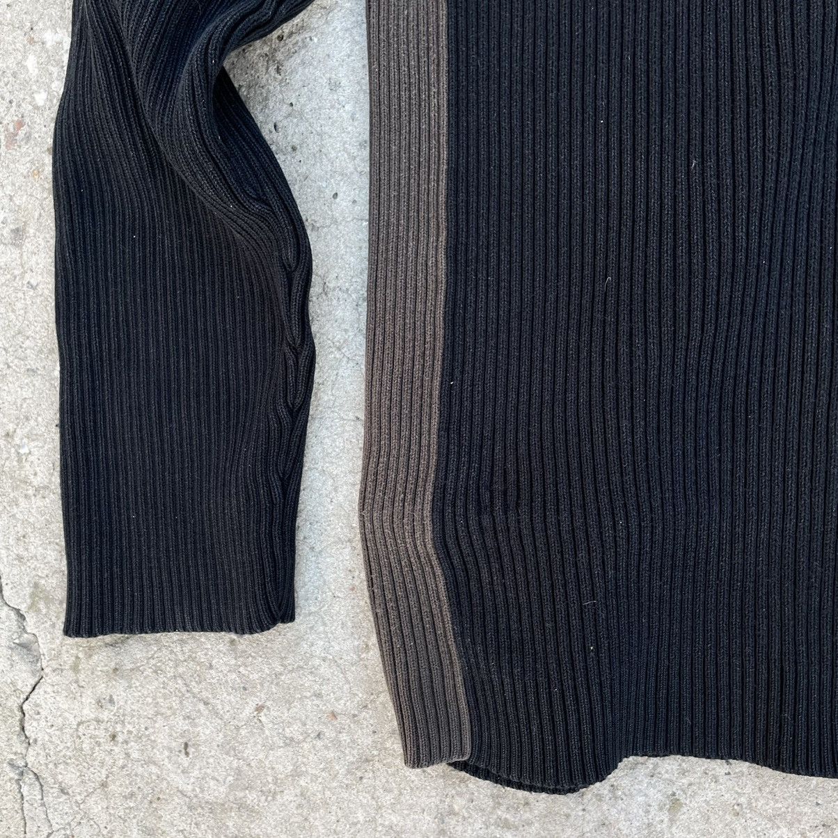Japanese Brand × Vintage Vintage Knit Zip Sweater Y2K 90s USA Grunge Avantgarde Size US M / EU 48-50 / 2 - 10 Thumbnail
