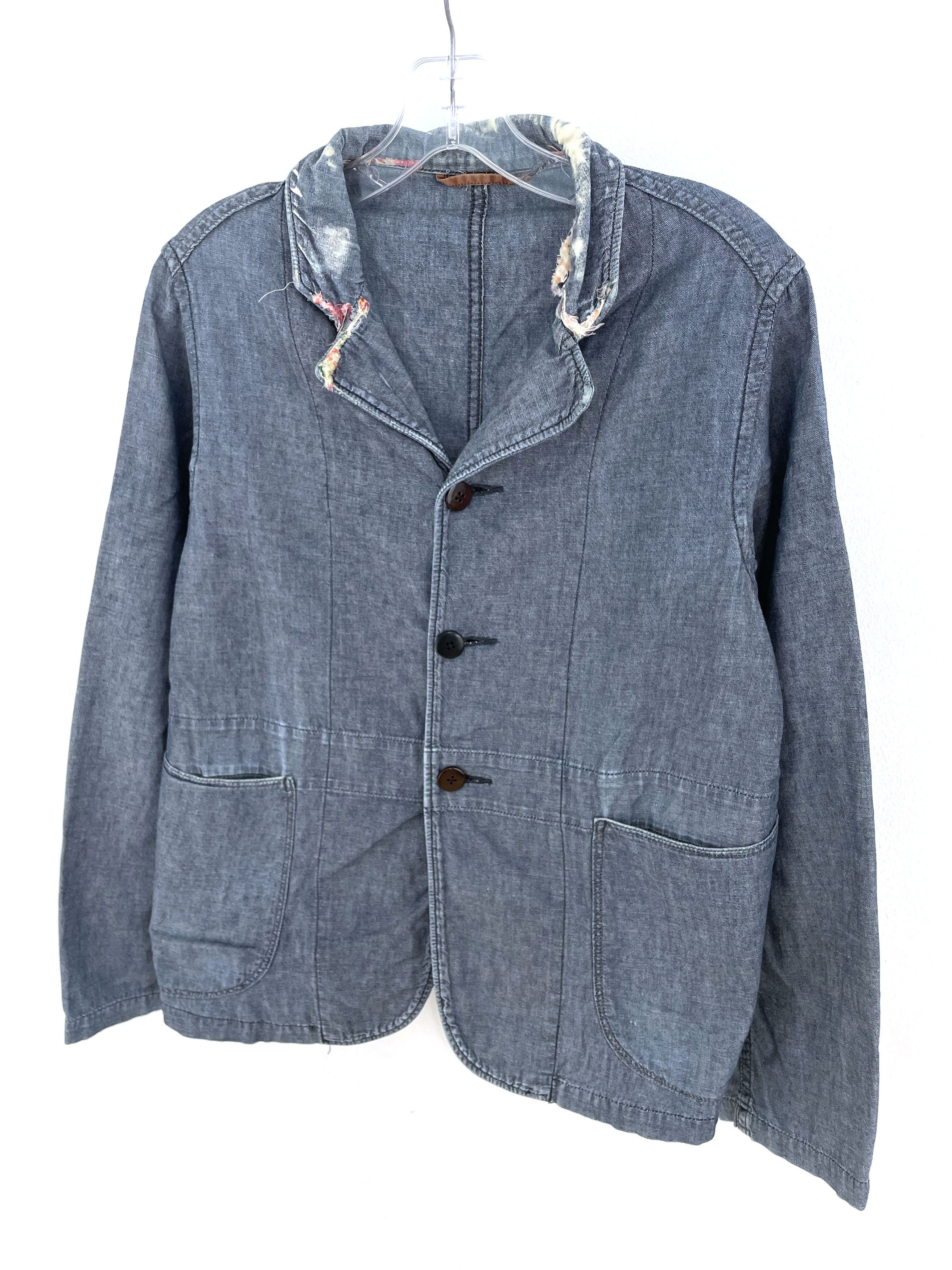 Kapital Distressed Collar Jacket Size US M / EU 48-50 / 2 - 2 Thumbnail