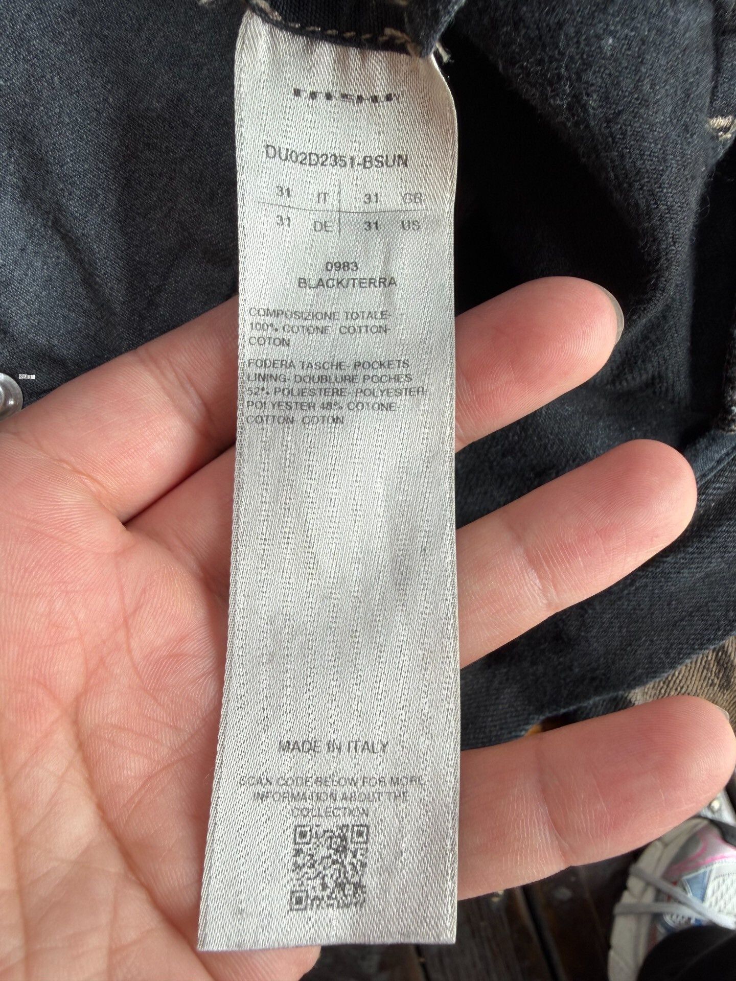 Rick Owens Drkshdw Rick Owens Drkshdw Flame Print Jeans Size US 31 - 8 Thumbnail