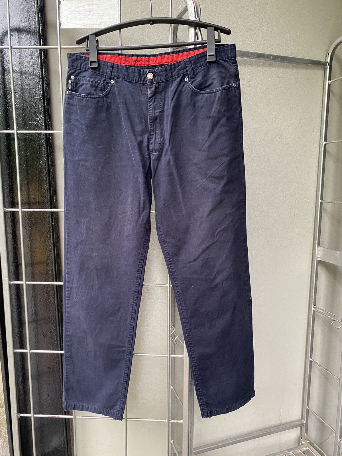 Burberry Burberry navy pants Size US 37 - 12 Thumbnail